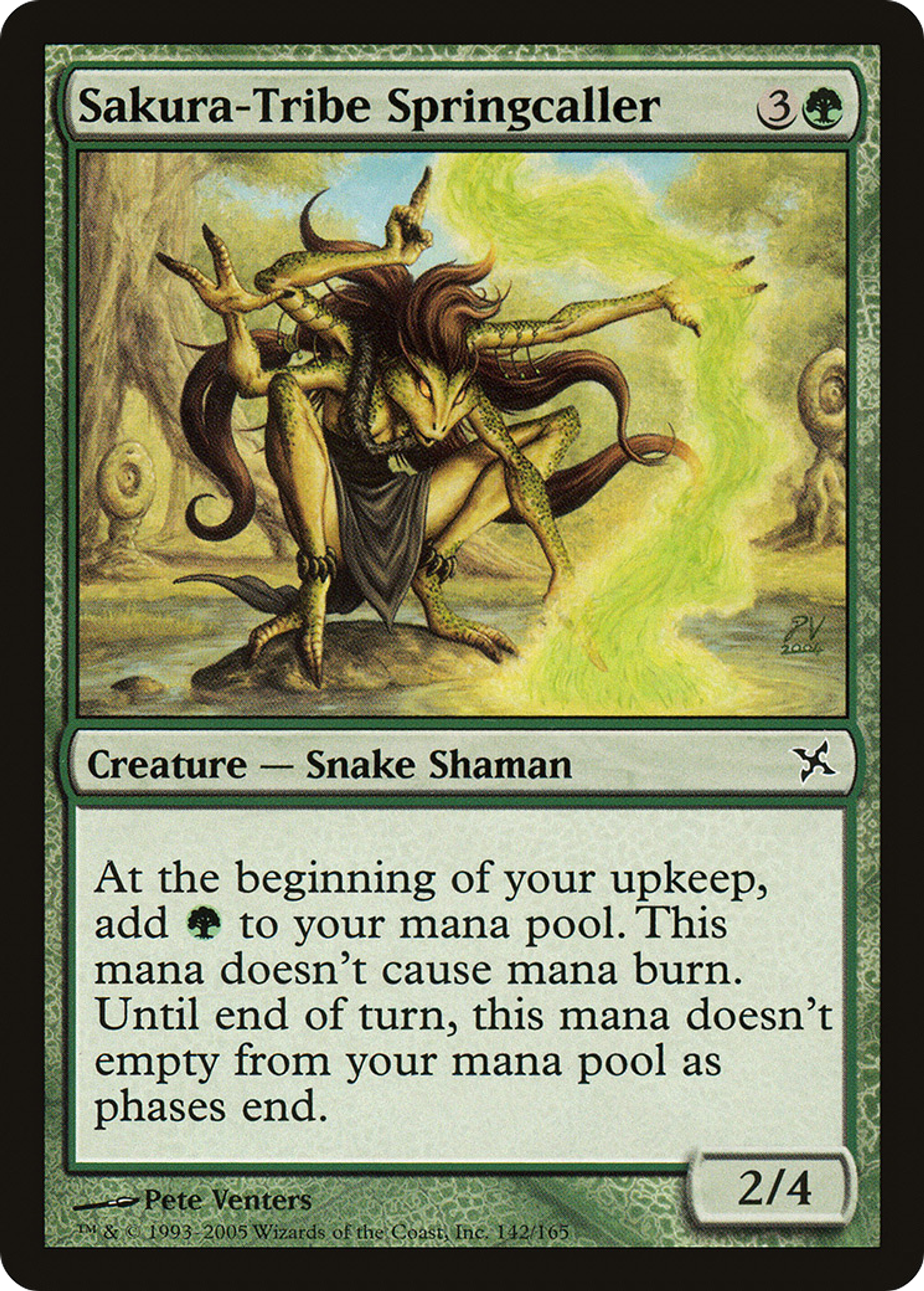 Meneuse du printemps des Sakura — Betrayers of Kamigawa — Magic: The Gathering