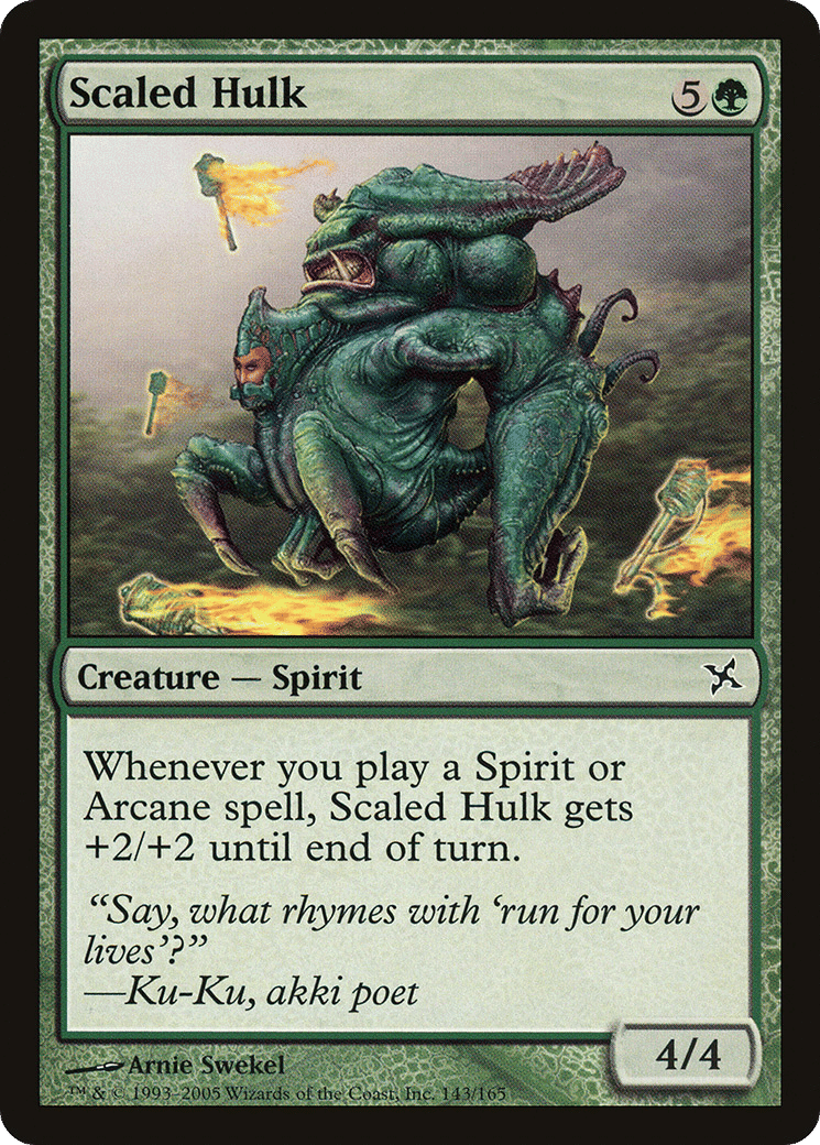 Scaled Hulk — Betrayers of Kamigawa — Magic: The Gathering