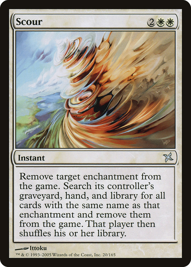 Scour — Betrayers of Kamigawa — Magic: The Gathering