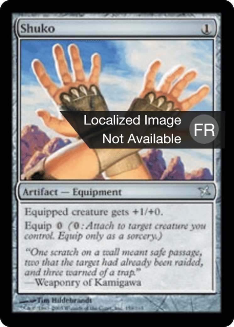 Shuko — Betrayers of Kamigawa — Magic: The Gathering