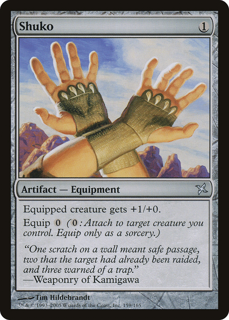 Shuko — Betrayers of Kamigawa — Magic: The Gathering