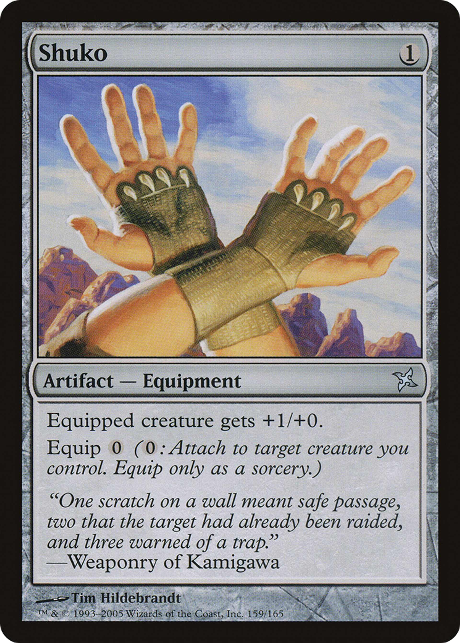 Shuko — Betrayers of Kamigawa — Magic: The Gathering