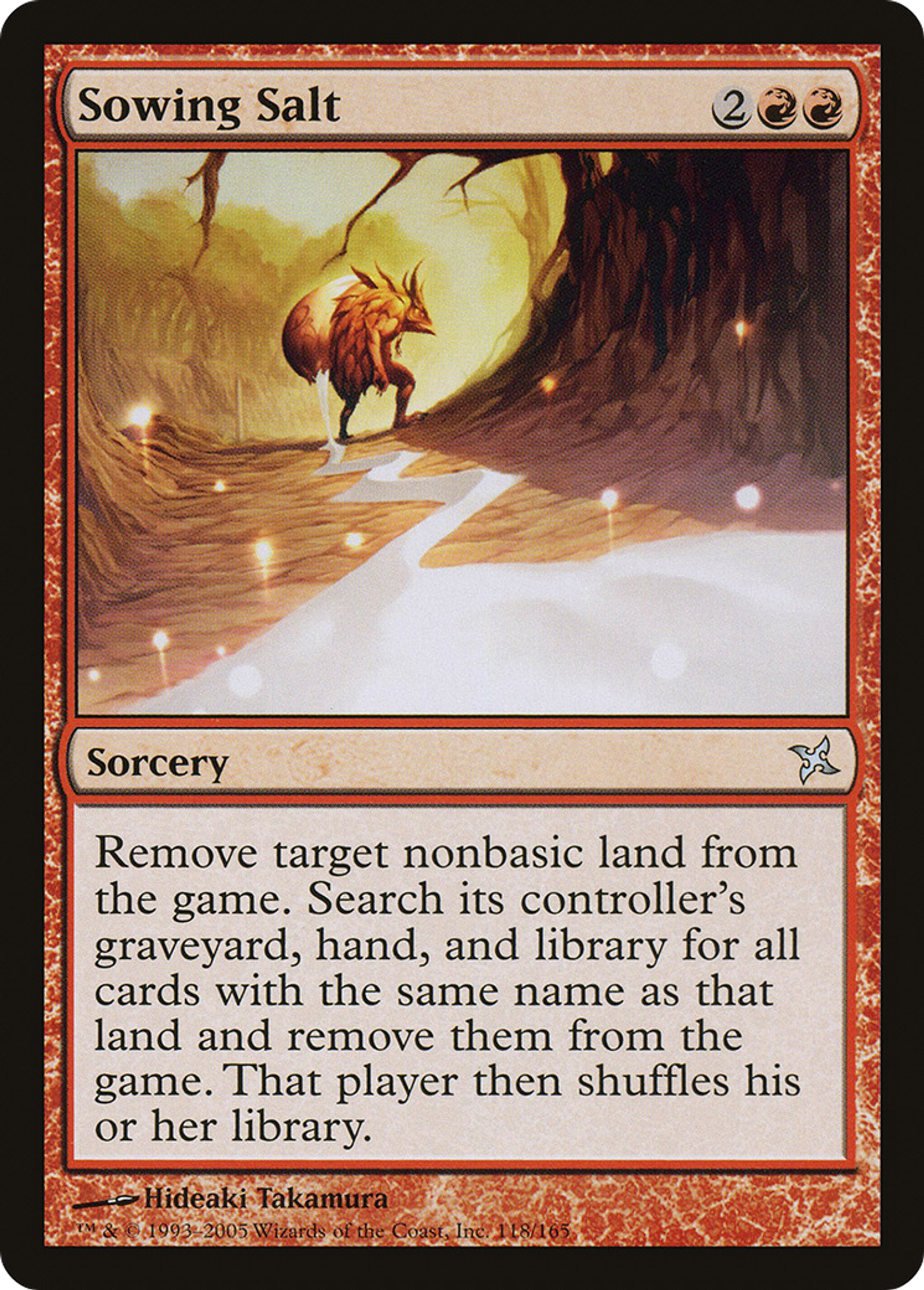 Salage rigoureux — Betrayers of Kamigawa — Magic: The Gathering