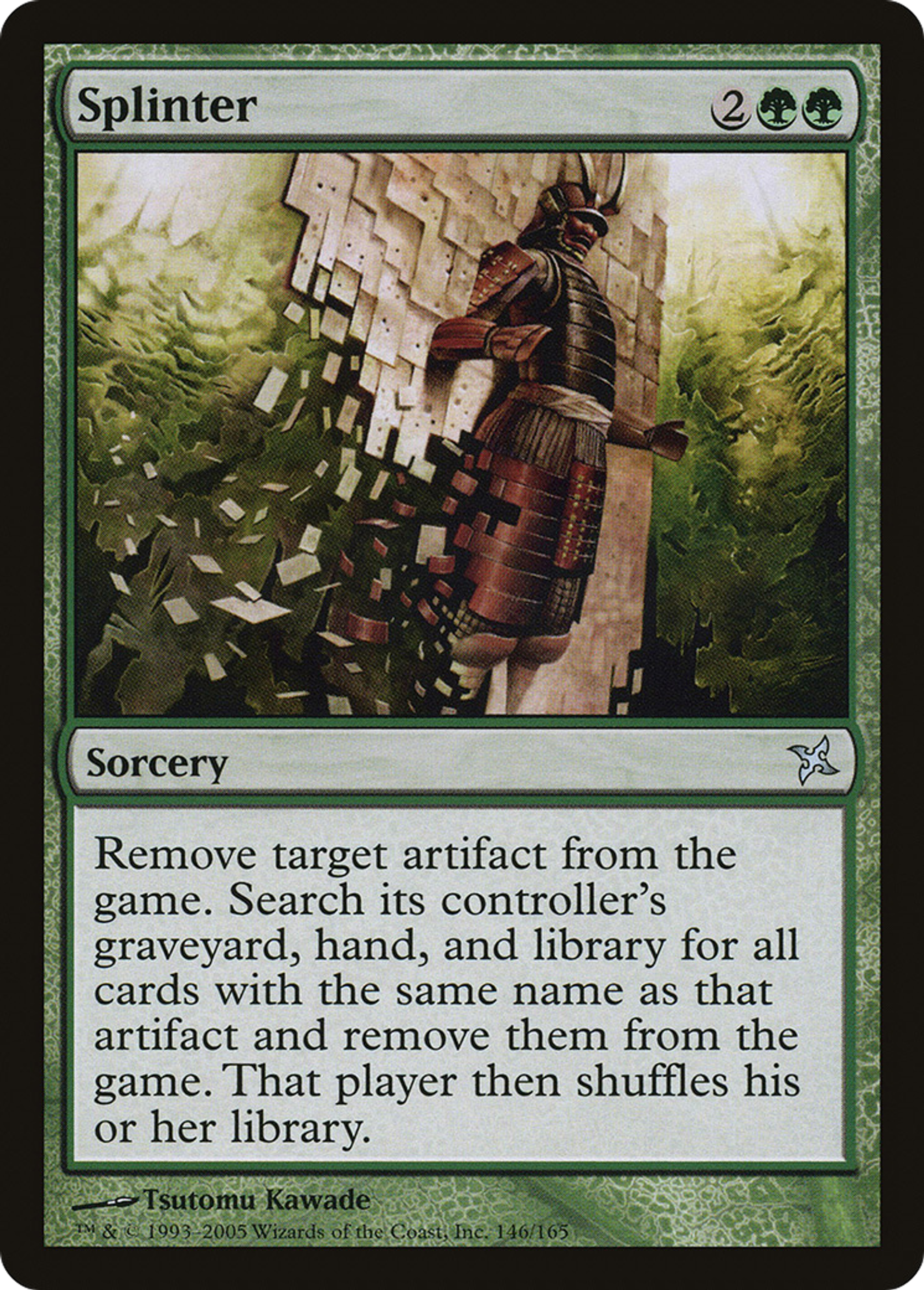 Splinter — Betrayers of Kamigawa — Magic: The Gathering