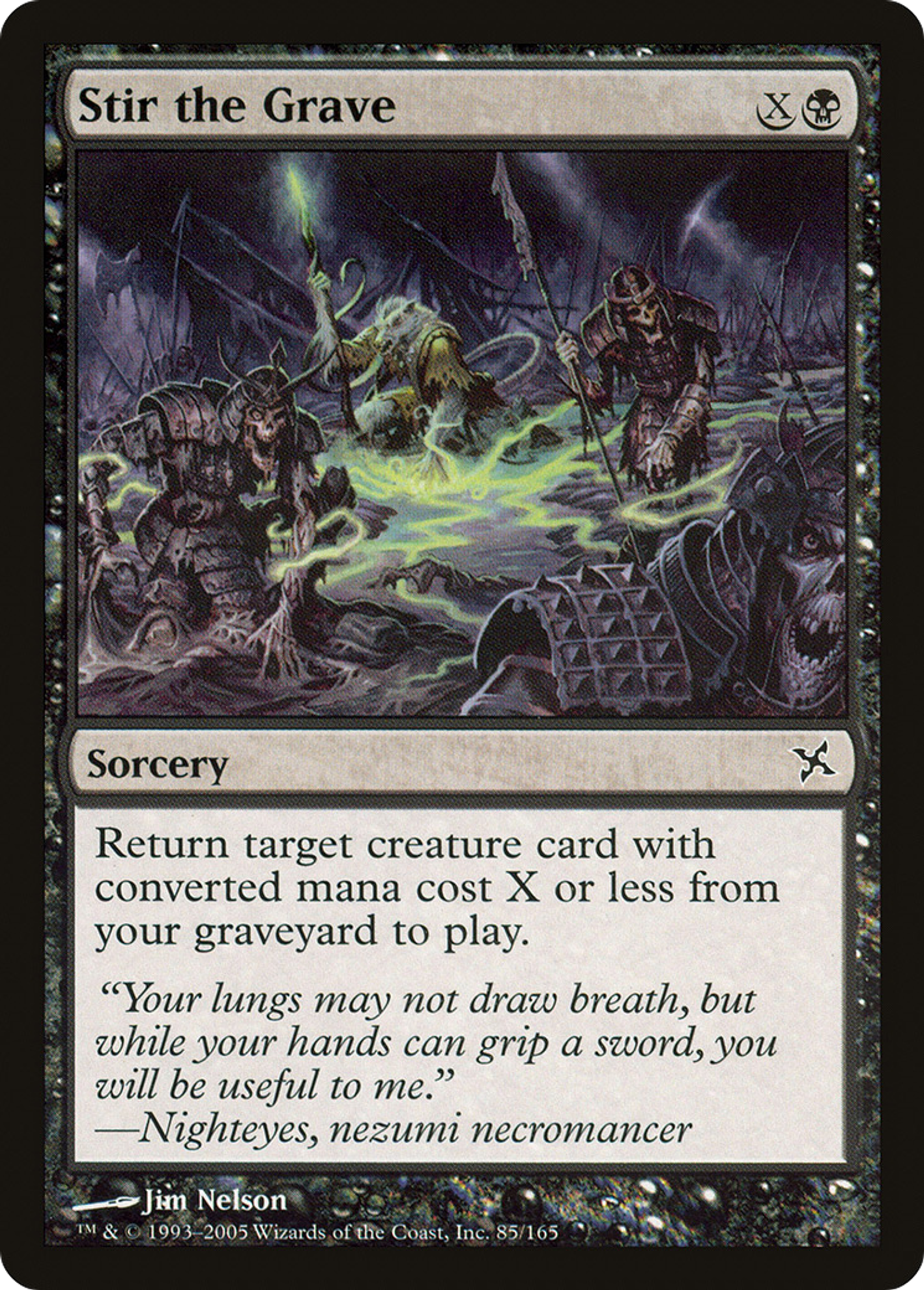 Éveil de la tombe — Betrayers of Kamigawa — Magic: The Gathering