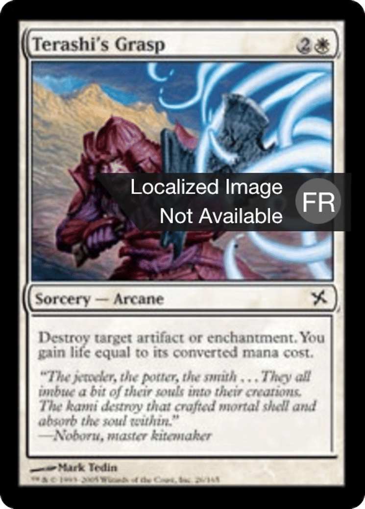 Emprise de Terashi — Betrayers of Kamigawa — Magic: The Gathering
