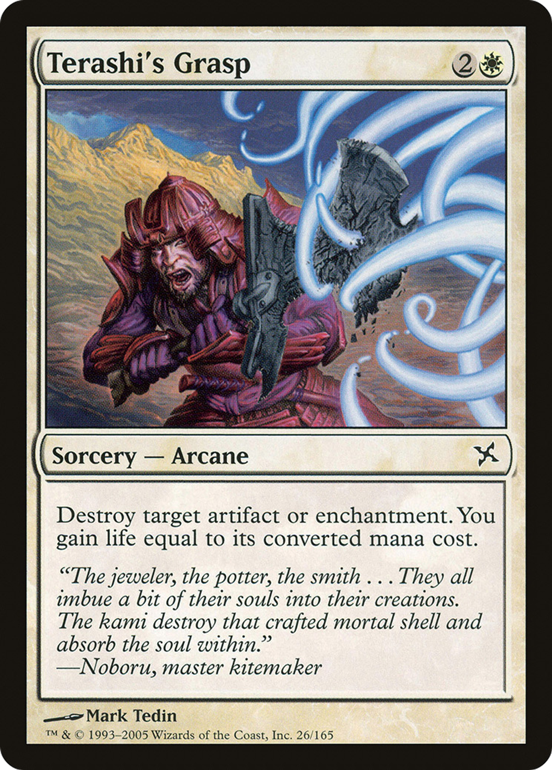 Emprise de Terashi — Betrayers of Kamigawa — Magic: The Gathering