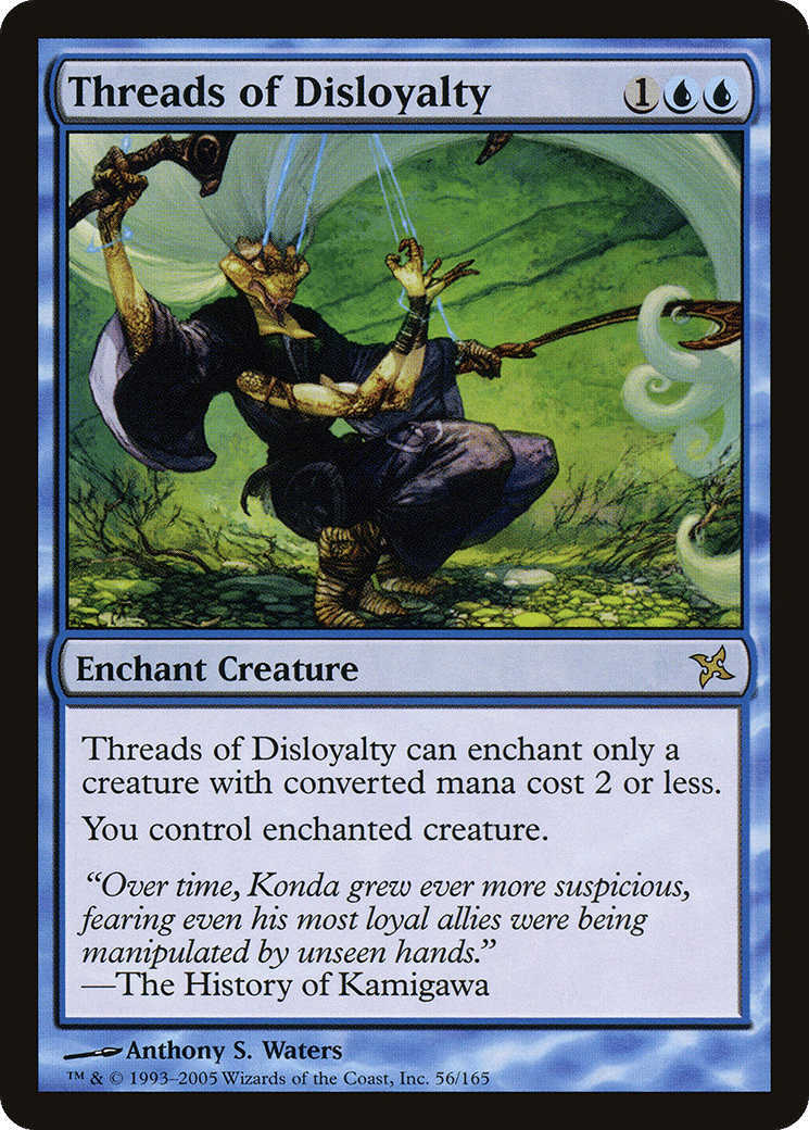 Threads of Disloyalty — Betrayers of Kamigawa — Magic: The Gathering