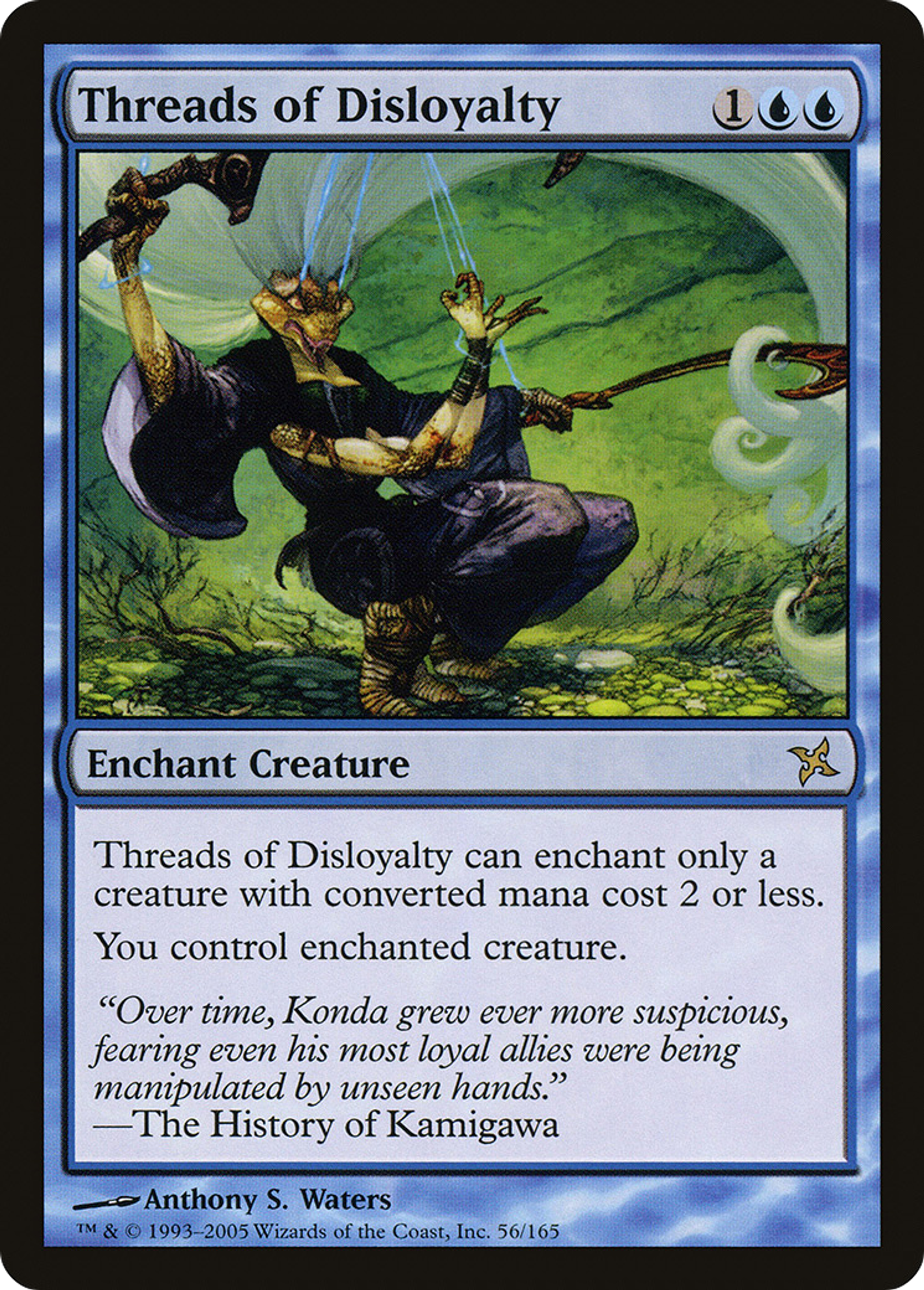Threads of Disloyalty — Betrayers of Kamigawa — Magic: The Gathering