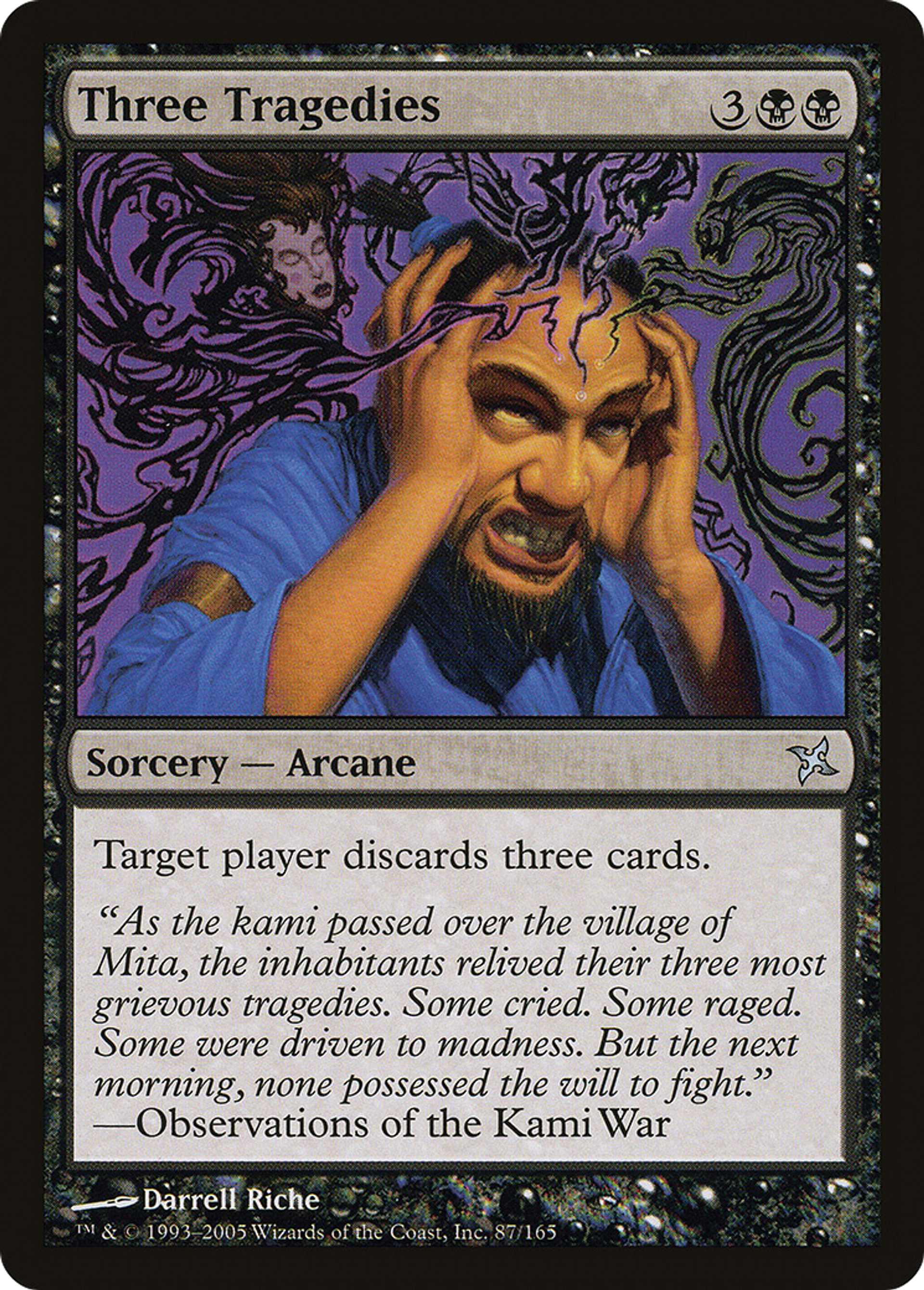 Trois tragédies — Betrayers of Kamigawa — Magic: The Gathering
