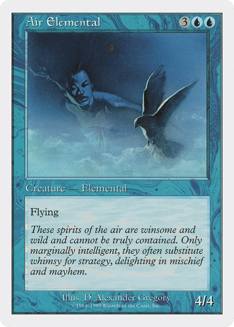 Air Elemental — Battle Royale Box Set — Magic: The Gathering