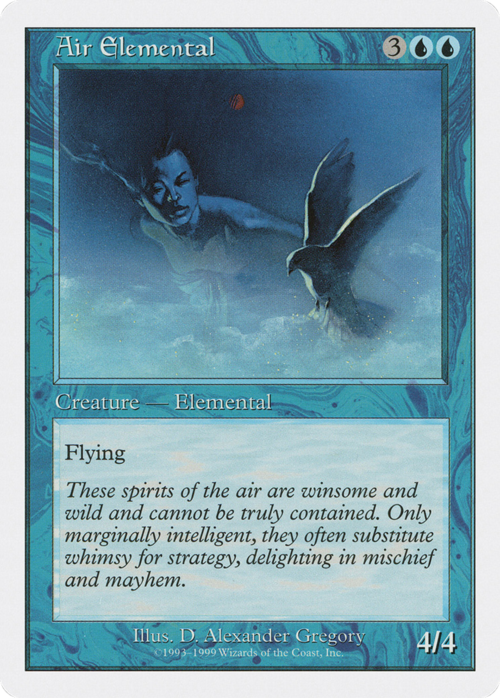 Air Elemental — Battle Royale Box Set — Magic: The Gathering