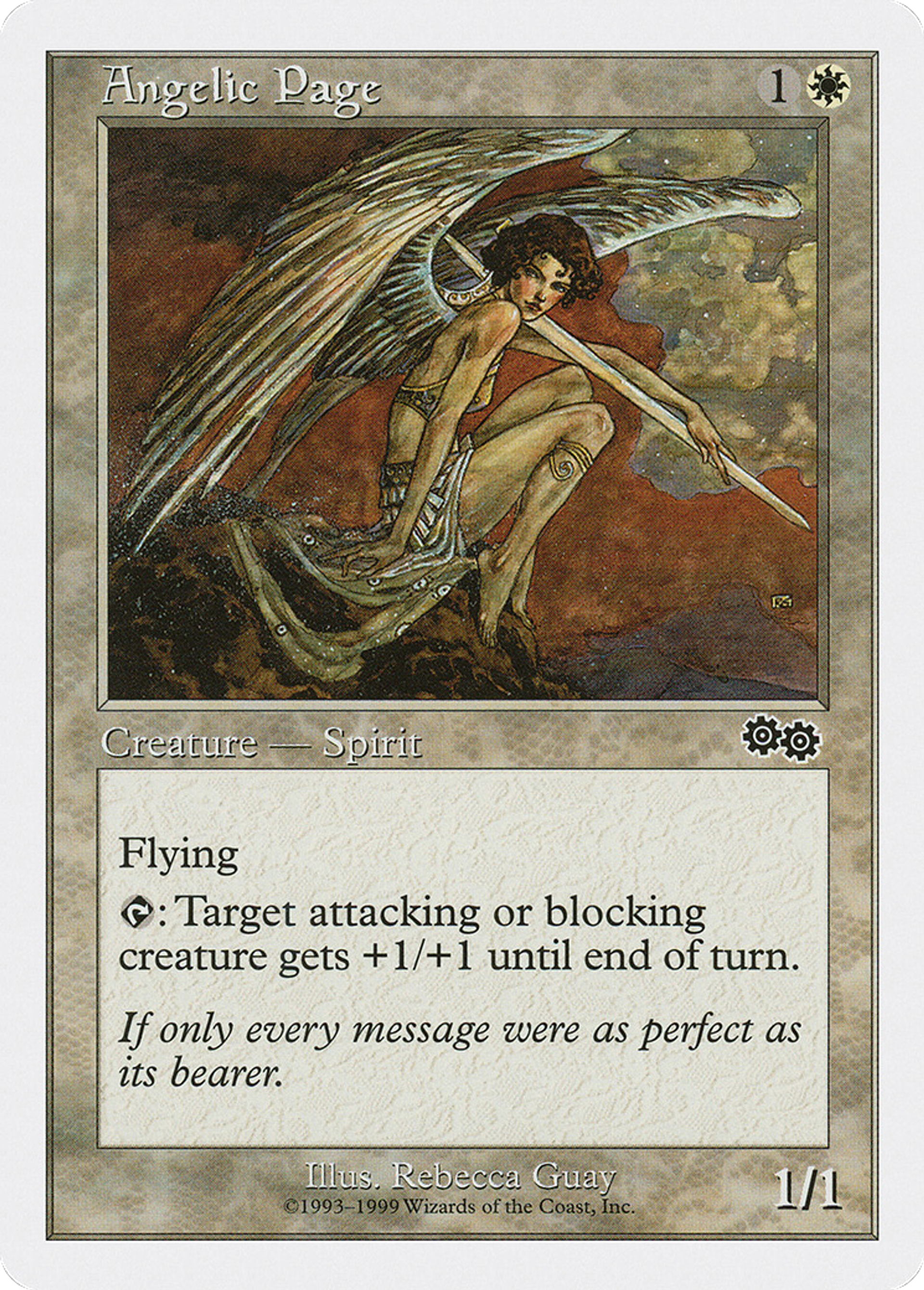Angelic Page — Battle Royale Box Set — Magic: The Gathering