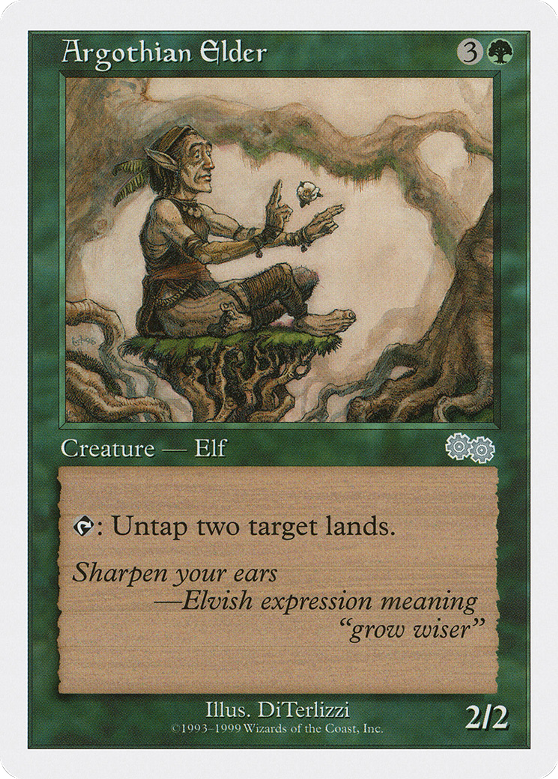 Argothian Elder — Battle Royale Box Set — Magic: The Gathering