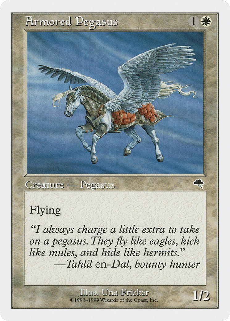 Pégase cuirassé — Battle Royale Box Set — Magic: The Gathering