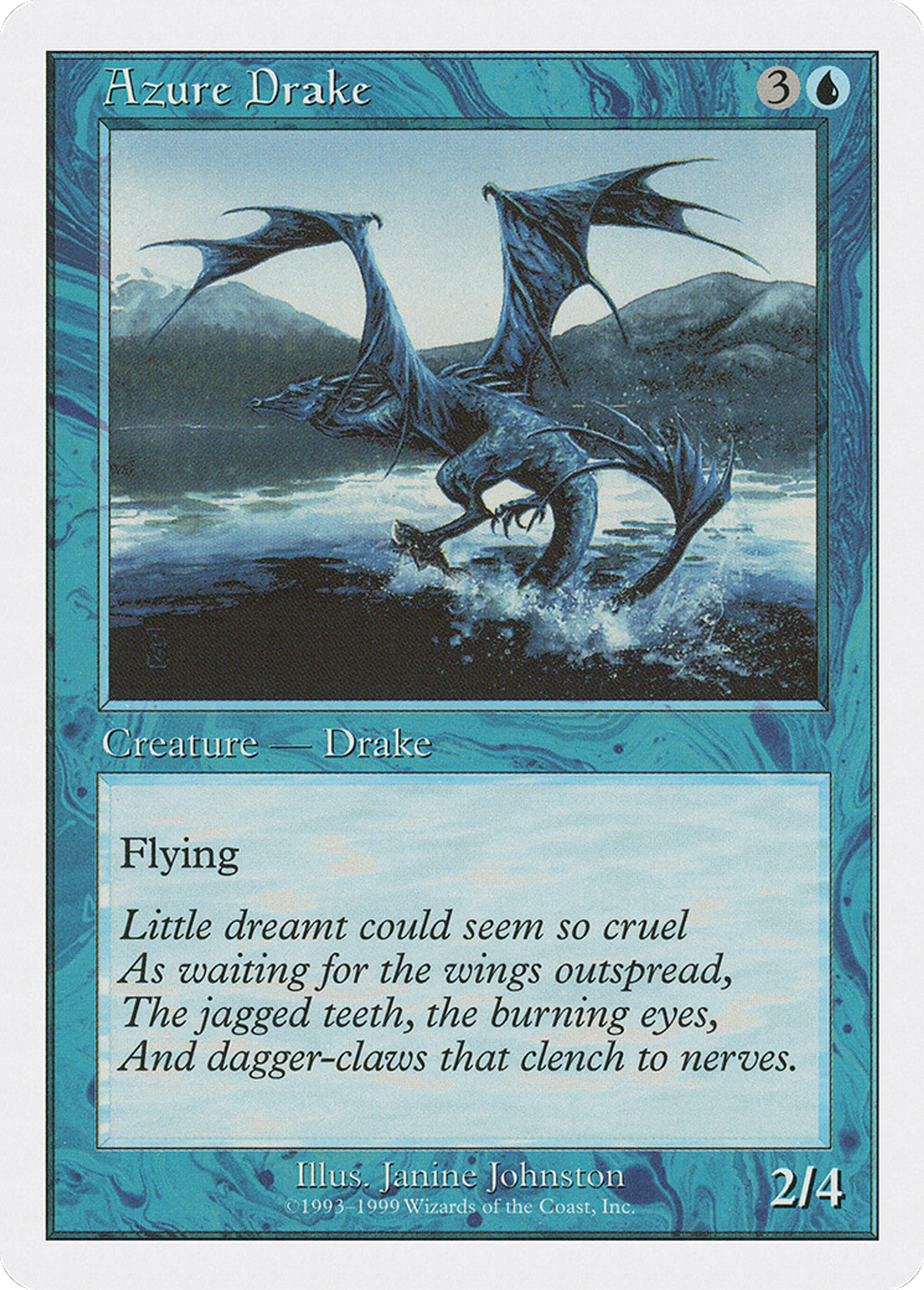 Azure Drake — Battle Royale Box Set — Magic: The Gathering
