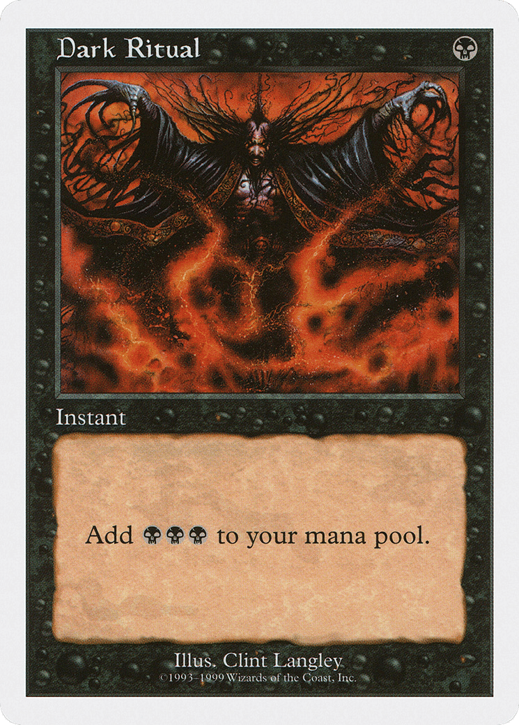 Dark Ritual — Battle Royale Box Set — Magic: The Gathering