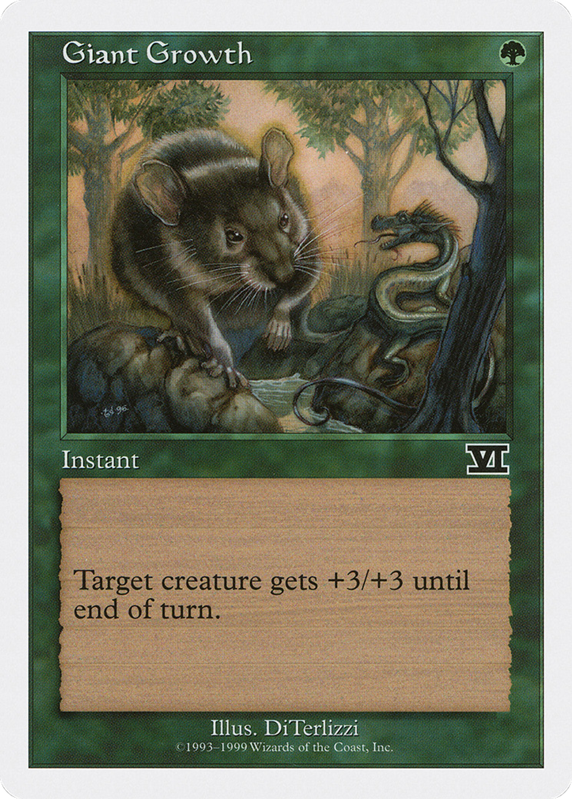 Giant Growth — Battle Royale Box Set — Magic: The Gathering