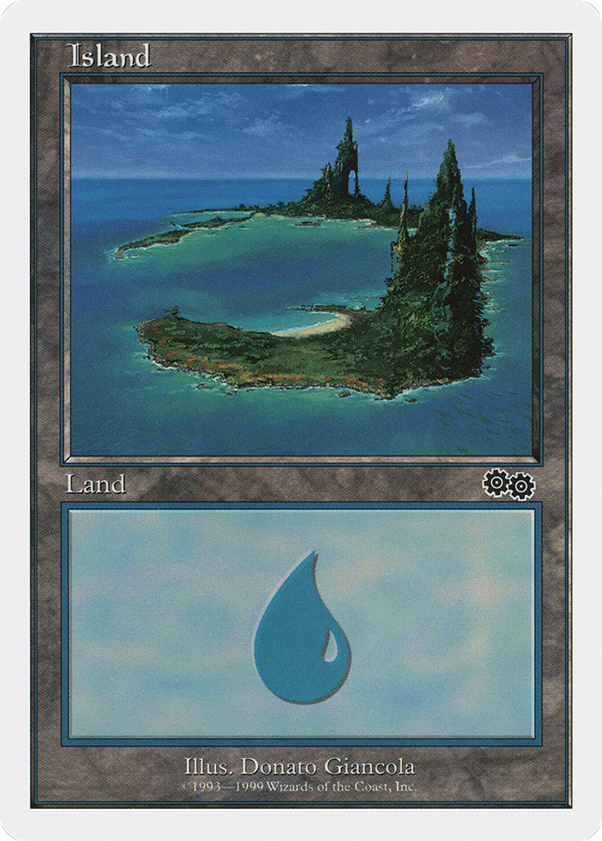 Island — Battle Royale Box Set — Magic: The Gathering
