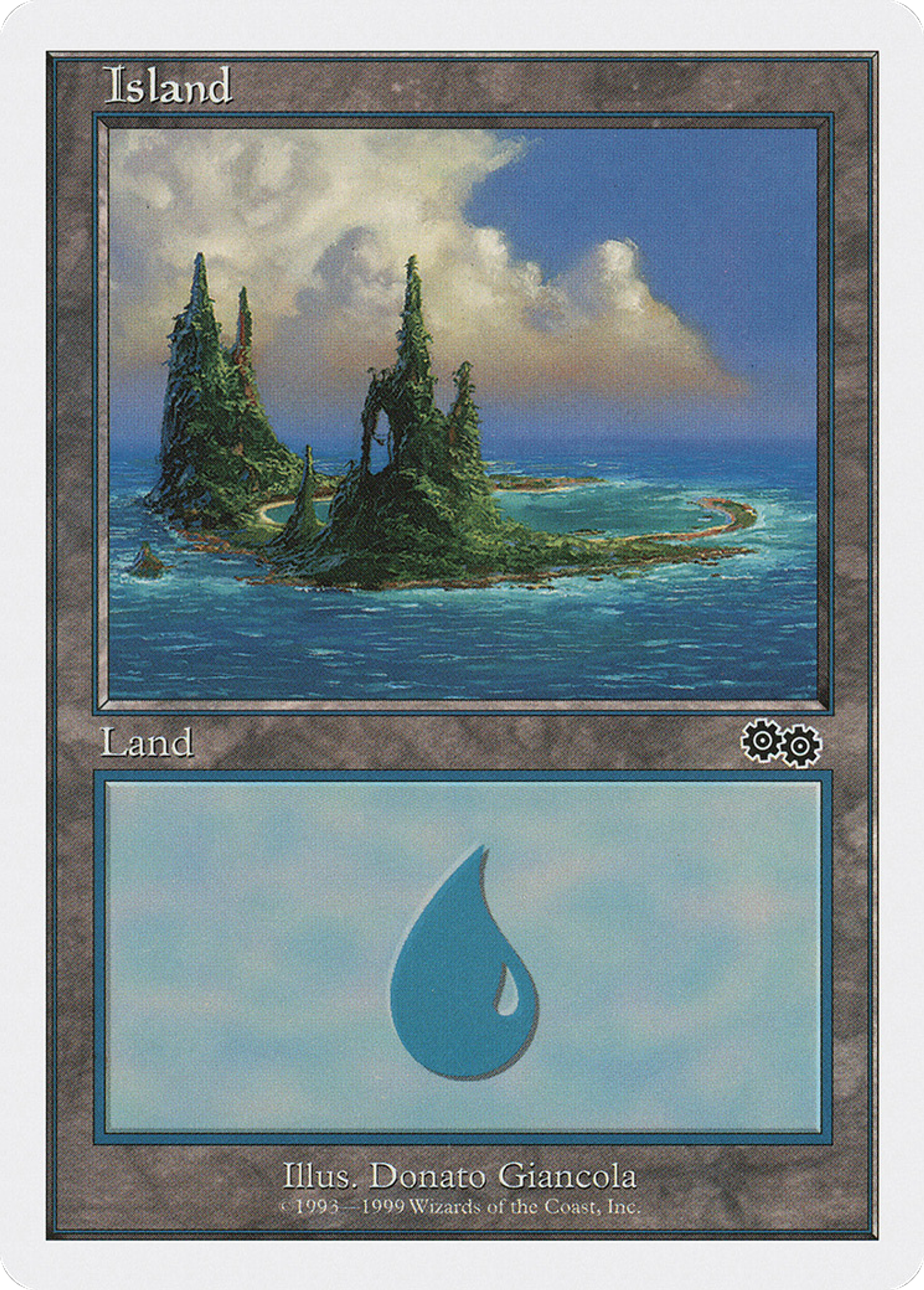 Island — Battle Royale Box Set — Magic: The Gathering