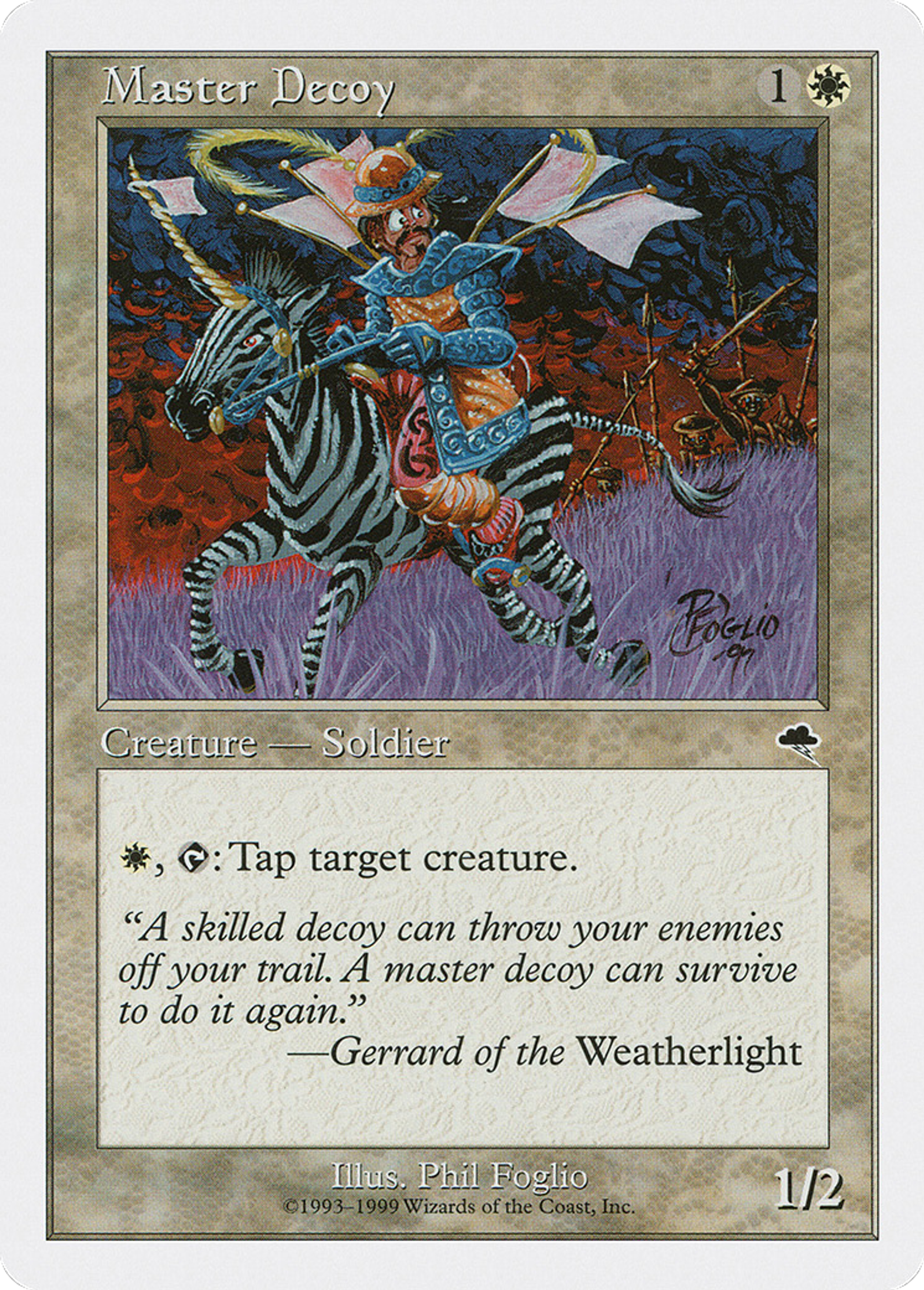 Master Decoy — Battle Royale Box Set — Magic: The Gathering
