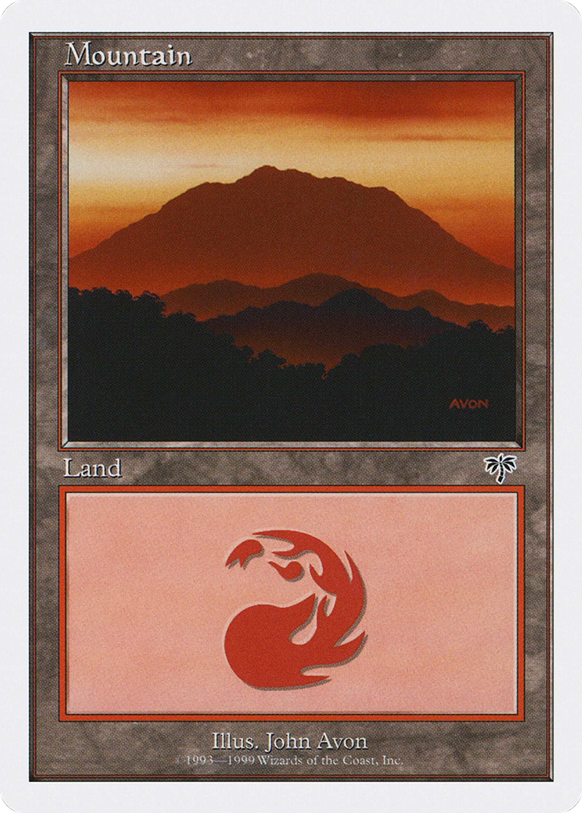 Mountain — Battle Royale Box Set — Magic: The Gathering