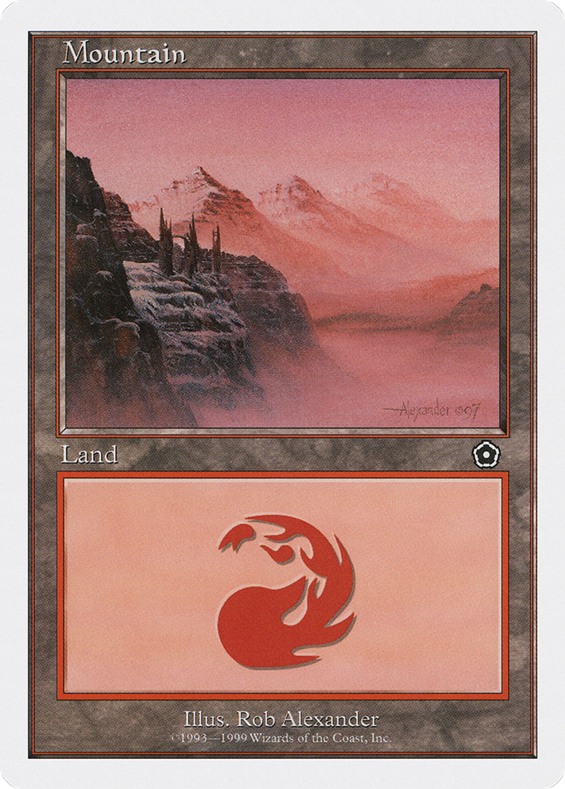 Mountain — Battle Royale Box Set — Magic: The Gathering