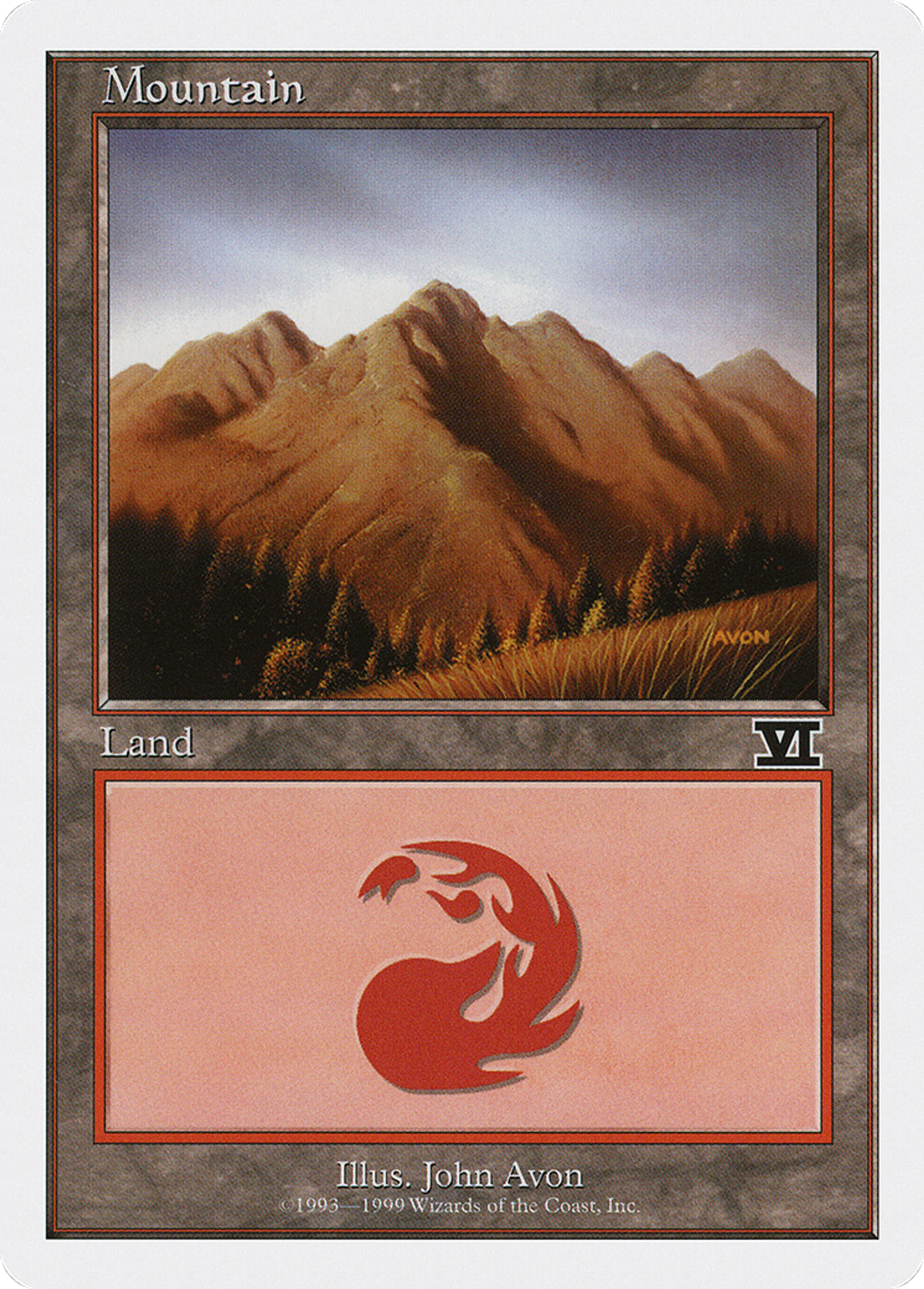 Mountain — Battle Royale Box Set — Magic: The Gathering
