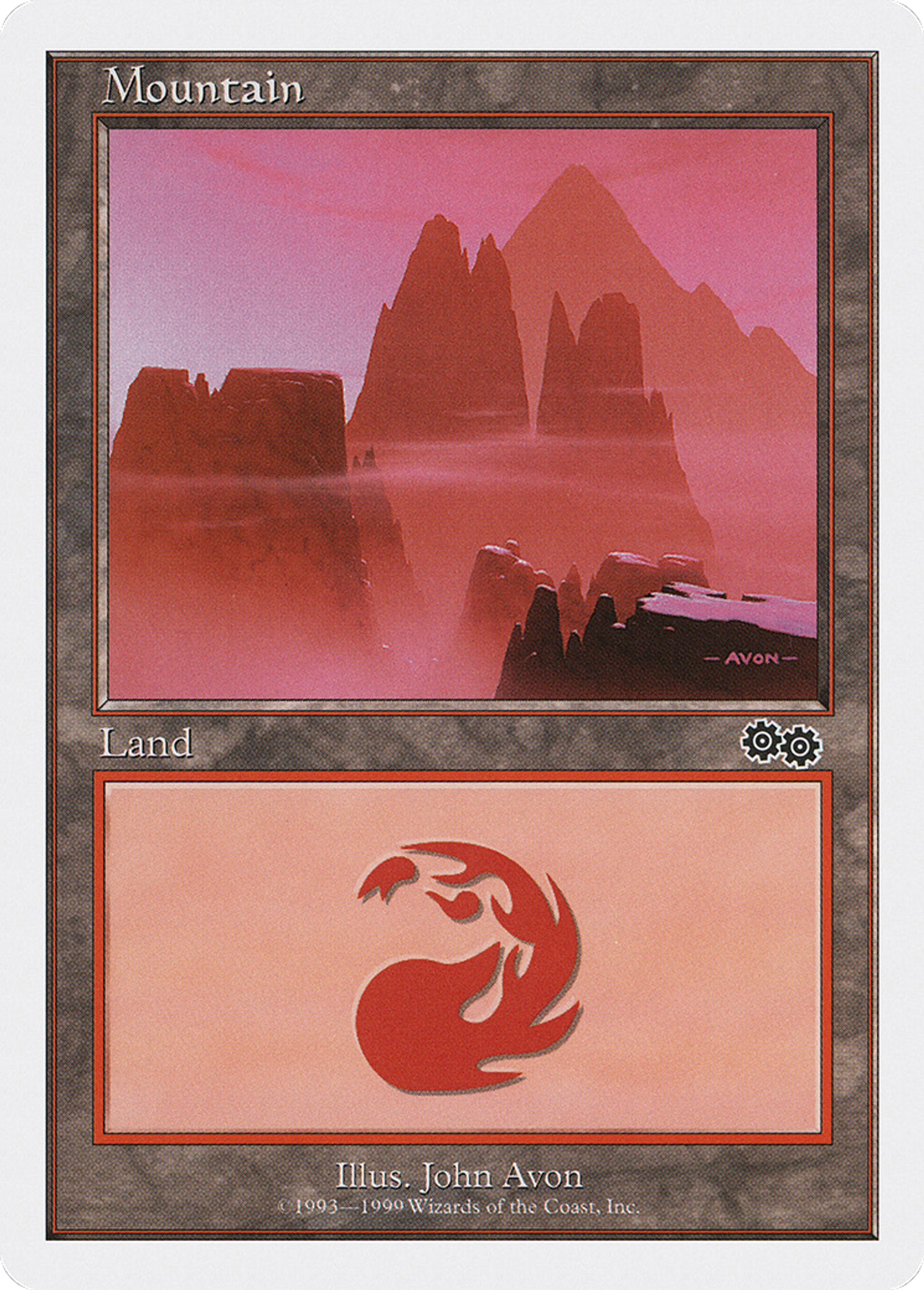 Mountain — Battle Royale Box Set — Magic: The Gathering