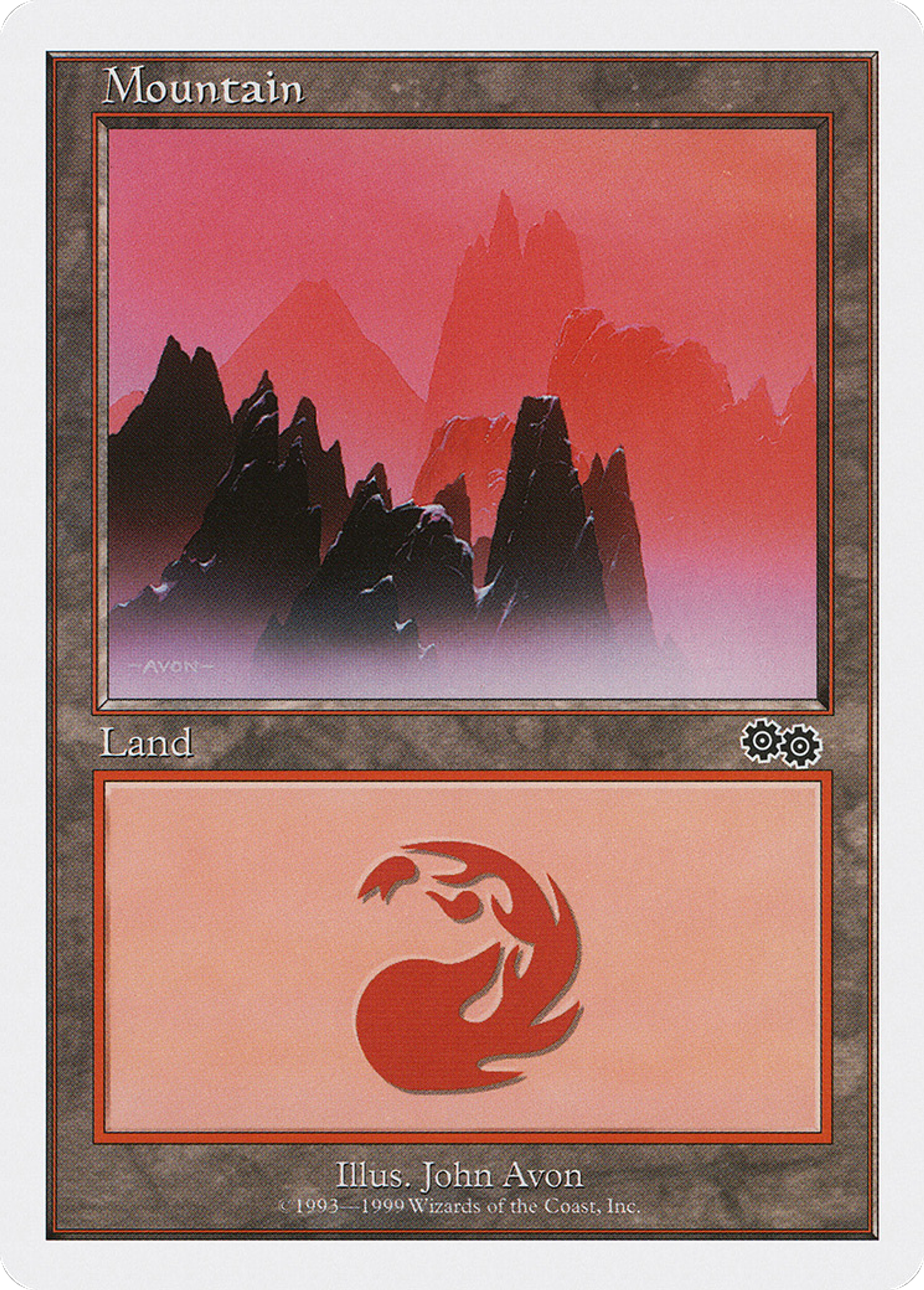Mountain — Battle Royale Box Set — Magic: The Gathering