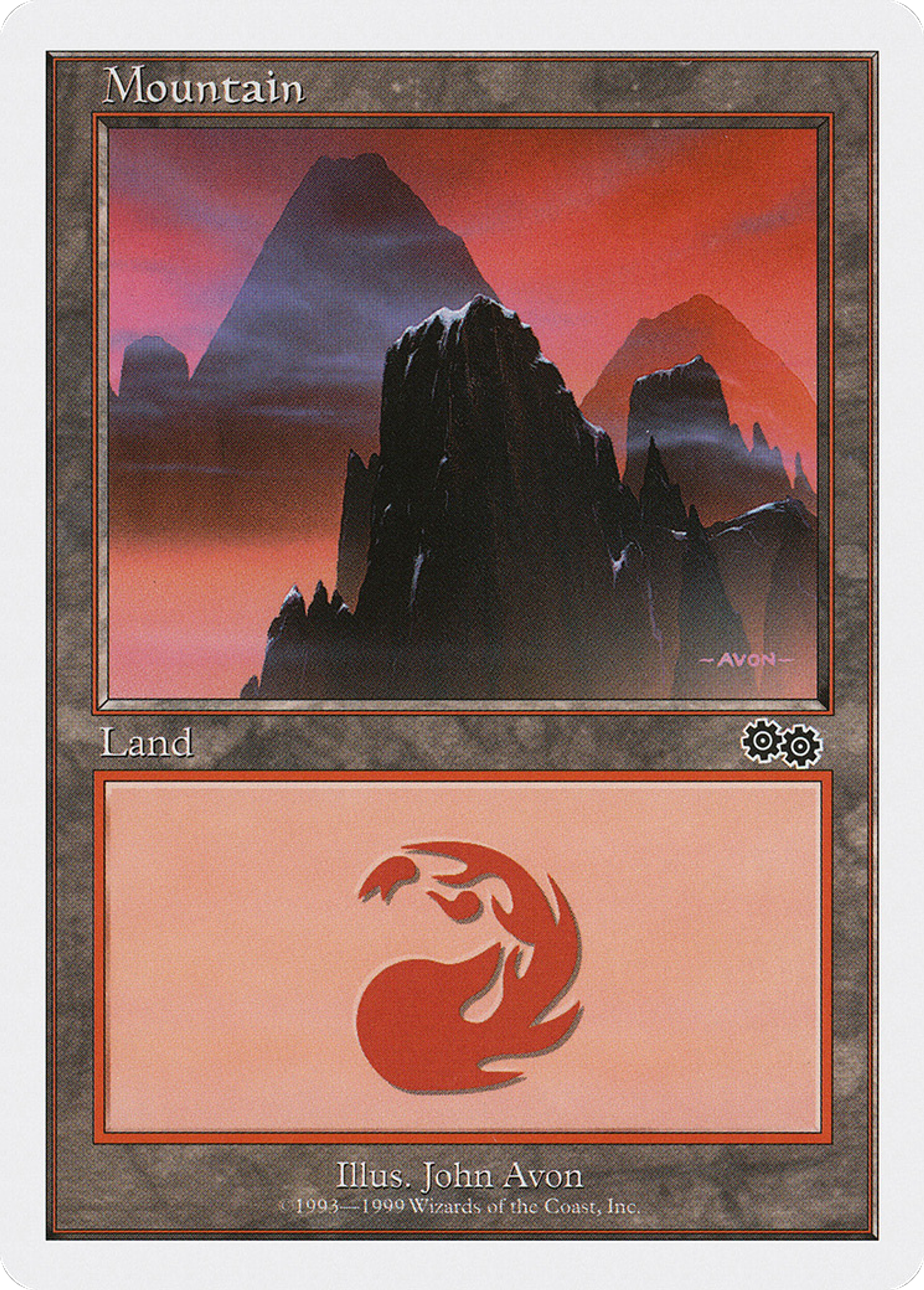 Mountain — Battle Royale Box Set — Magic: The Gathering