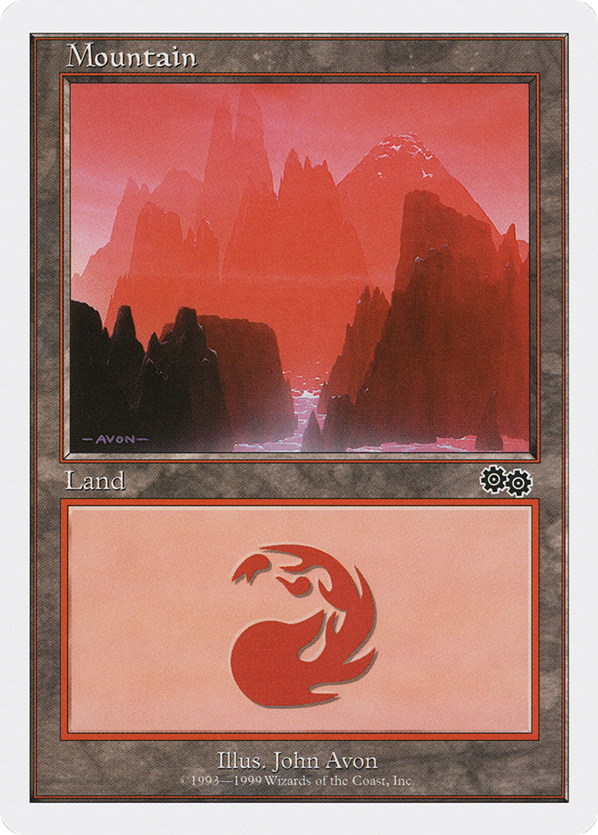 Mountain — Battle Royale Box Set — Magic: The Gathering