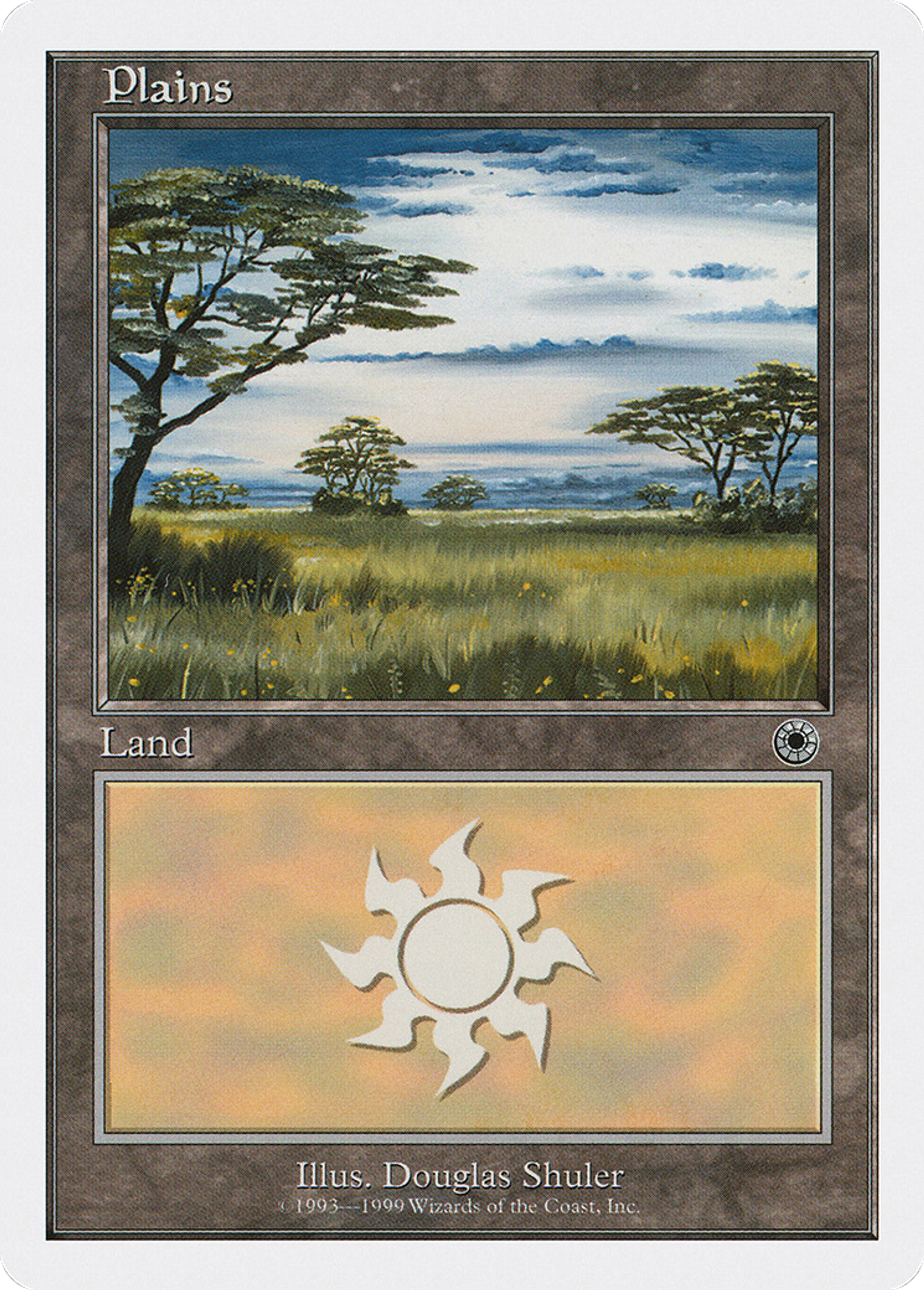 Plains — Battle Royale Box Set — Magic: The Gathering