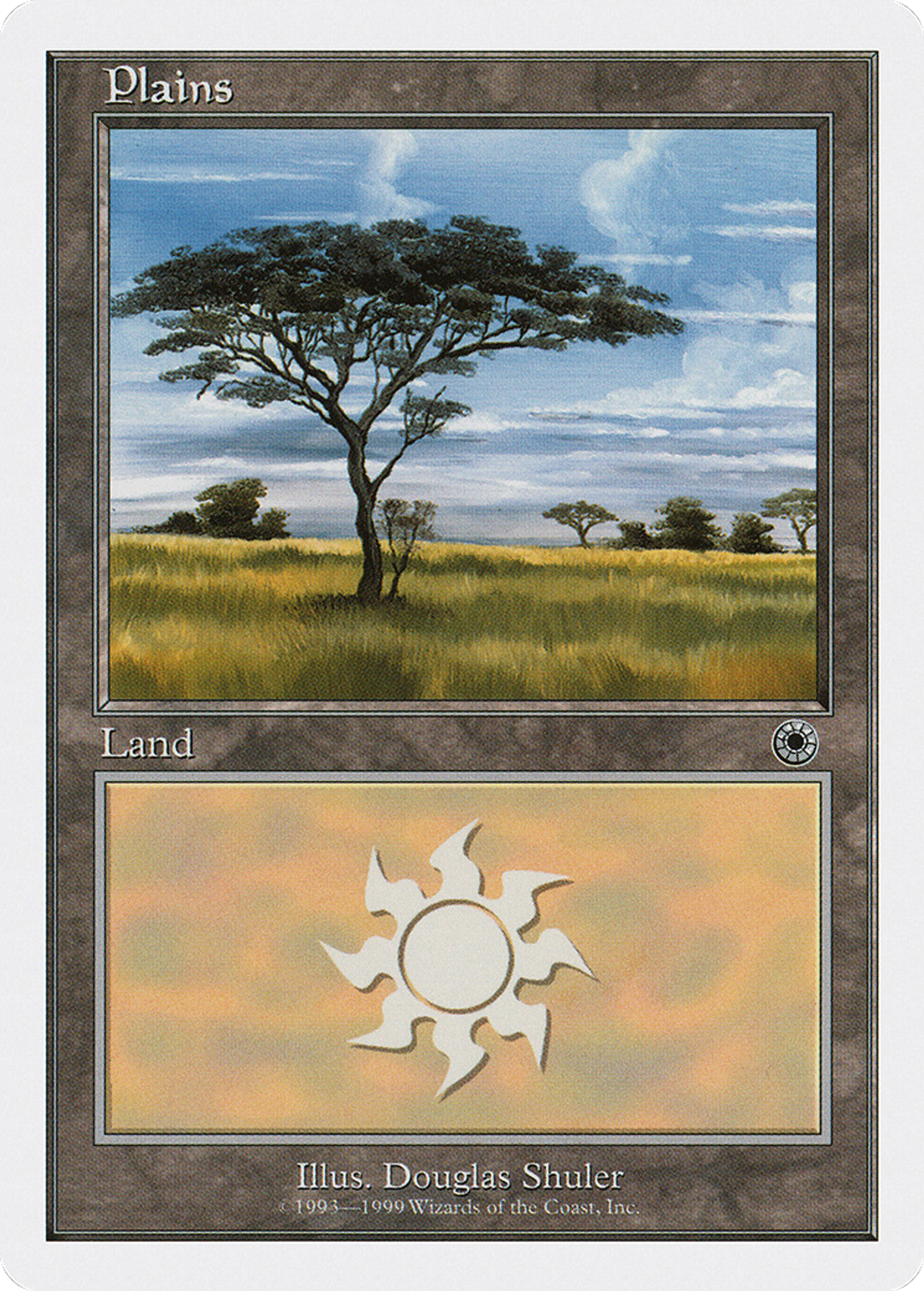 Plains — Battle Royale Box Set — Magic: The Gathering