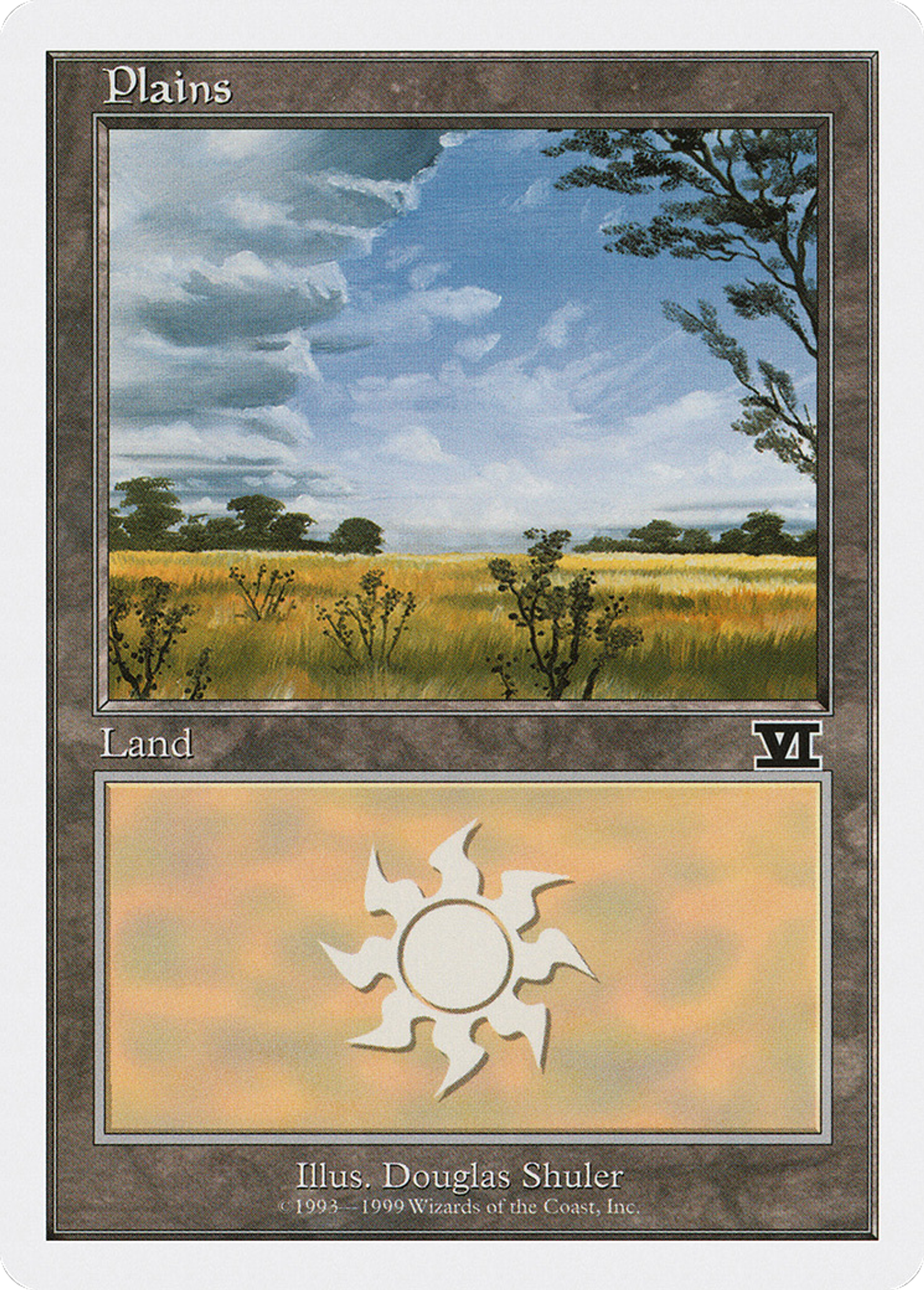 Plains — Battle Royale Box Set — Magic: The Gathering
