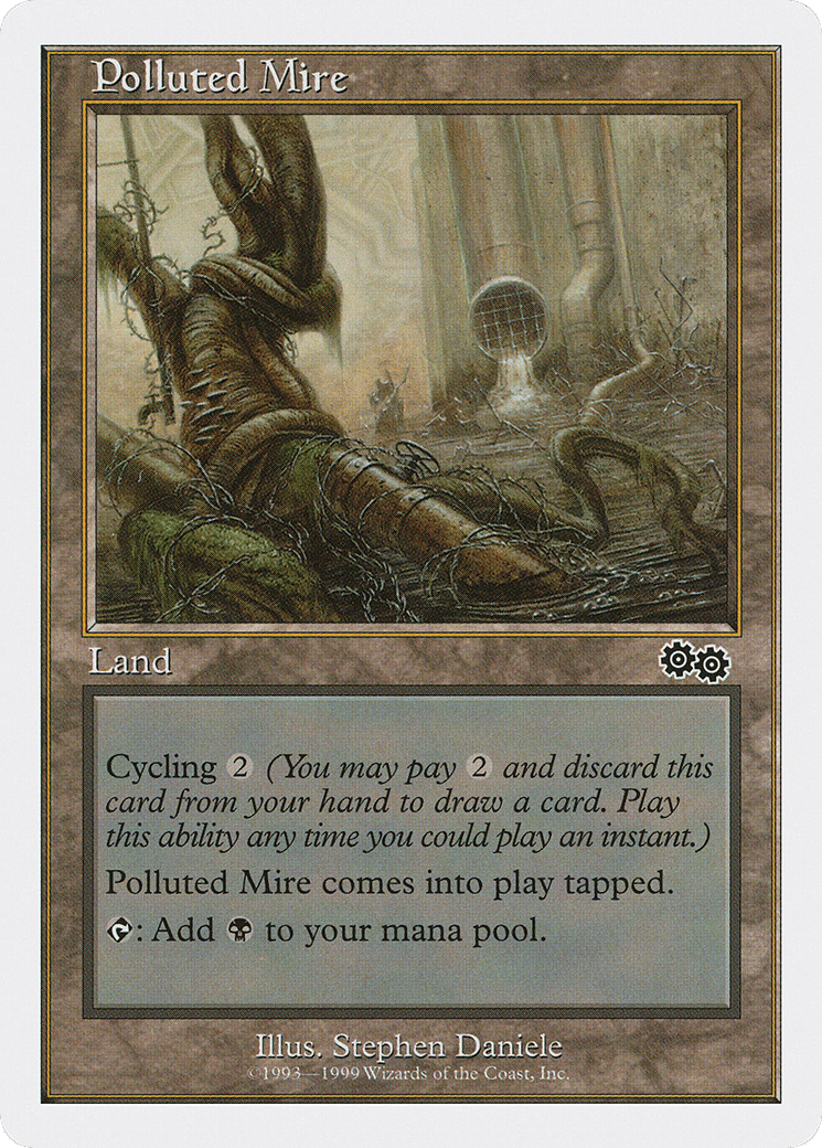 Polluted Mire — Battle Royale Box Set — Magic: The Gathering