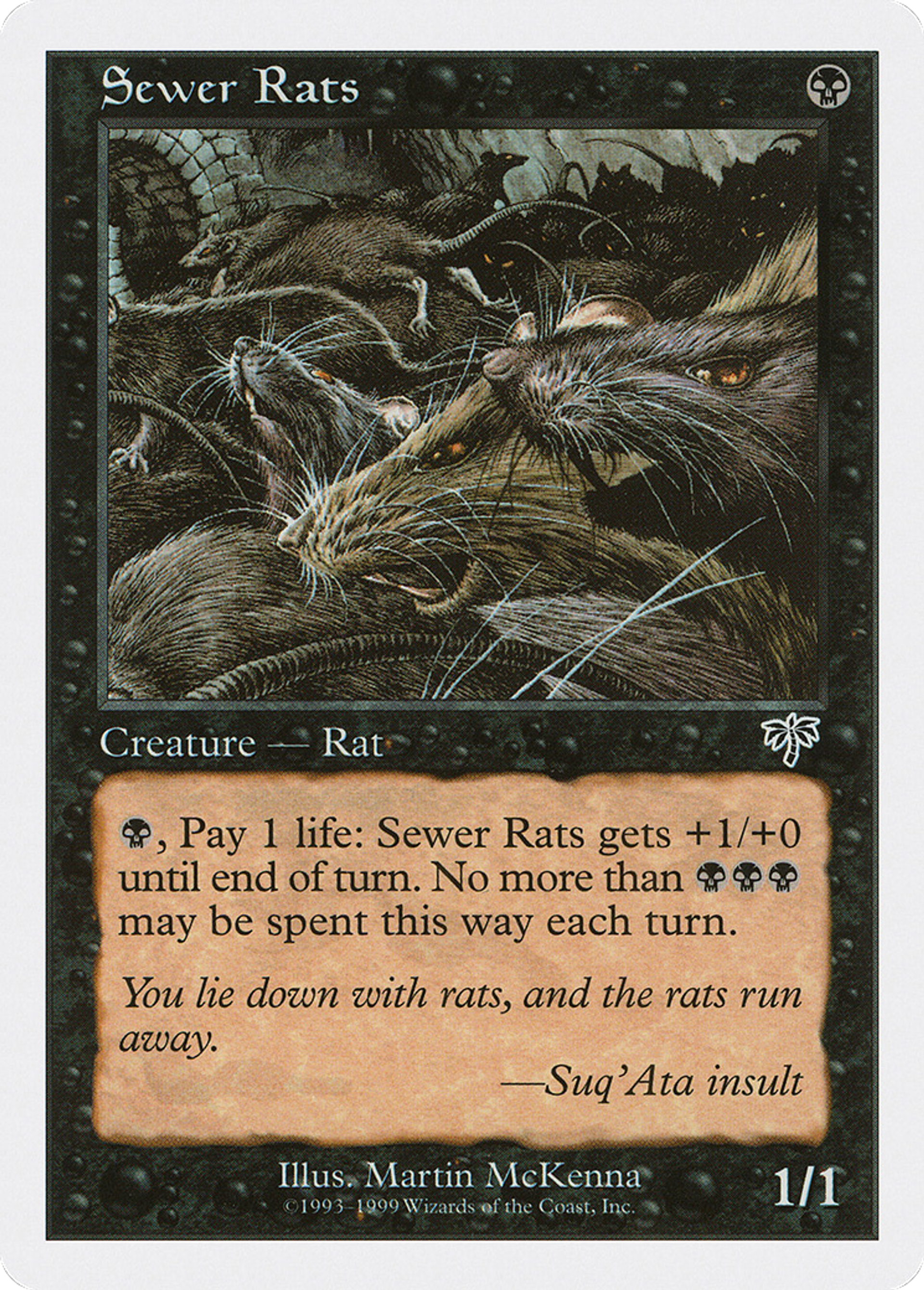 Rats d'égoûts — Battle Royale Box Set — Magic: The Gathering