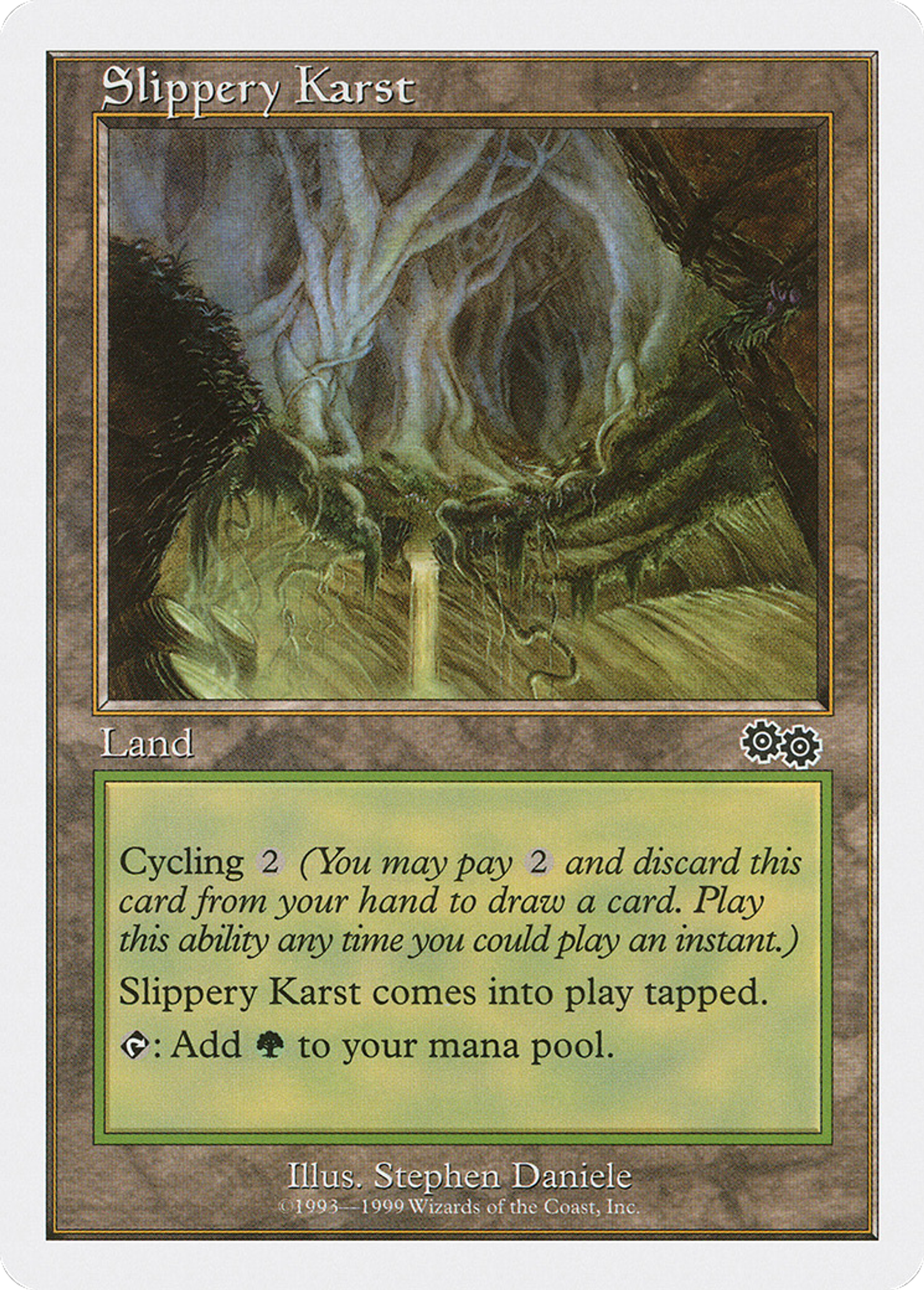 Karst glissant — Battle Royale Box Set — Magic: The Gathering