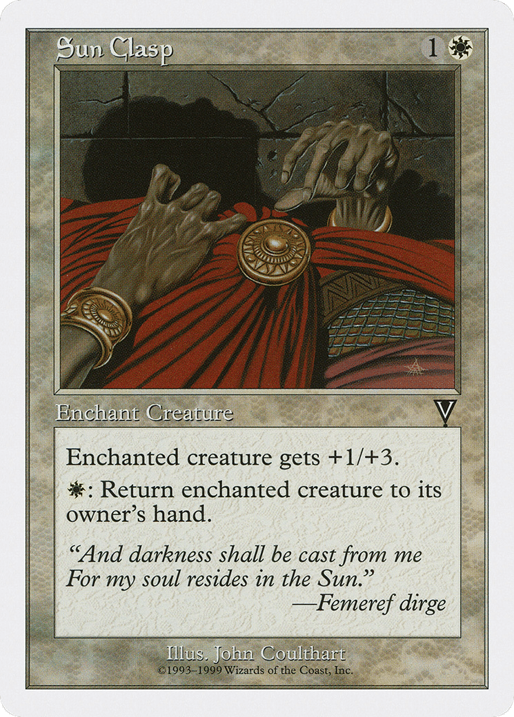 Sun Clasp — Battle Royale Box Set — Magic: The Gathering