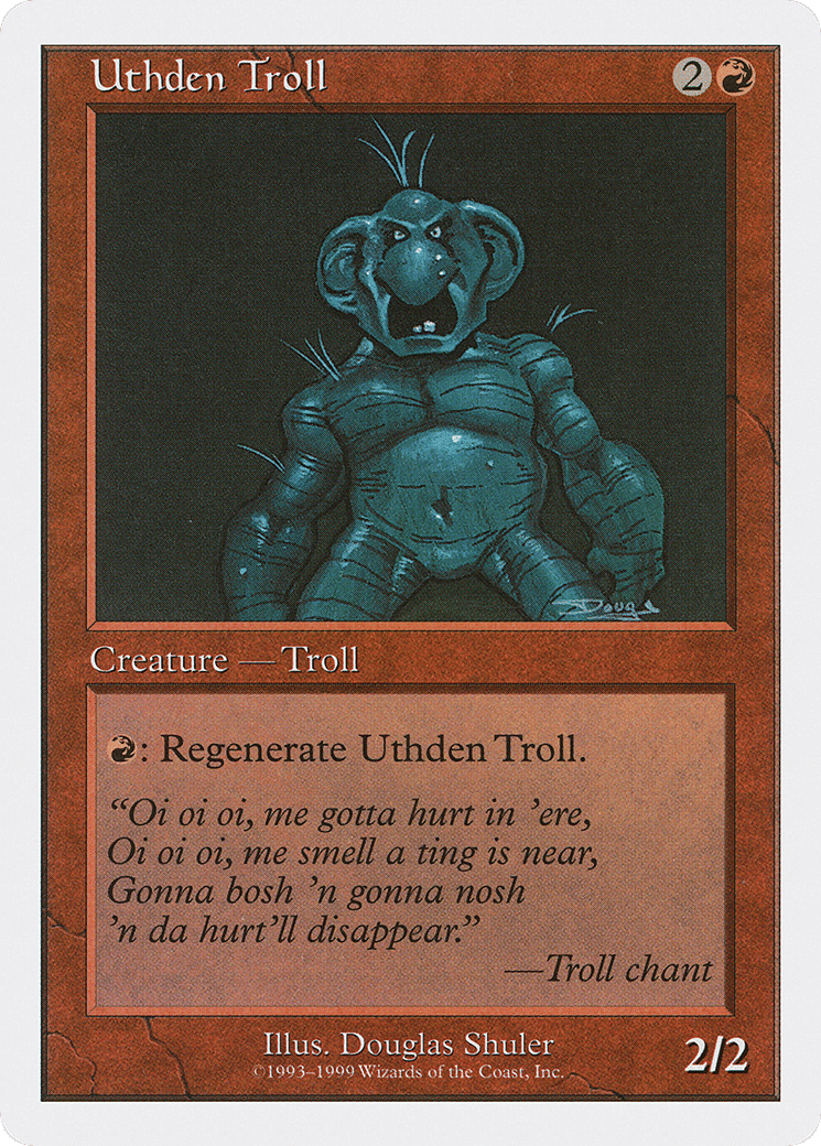 Troll d'Uthden — Battle Royale Box Set — Magic: The Gathering