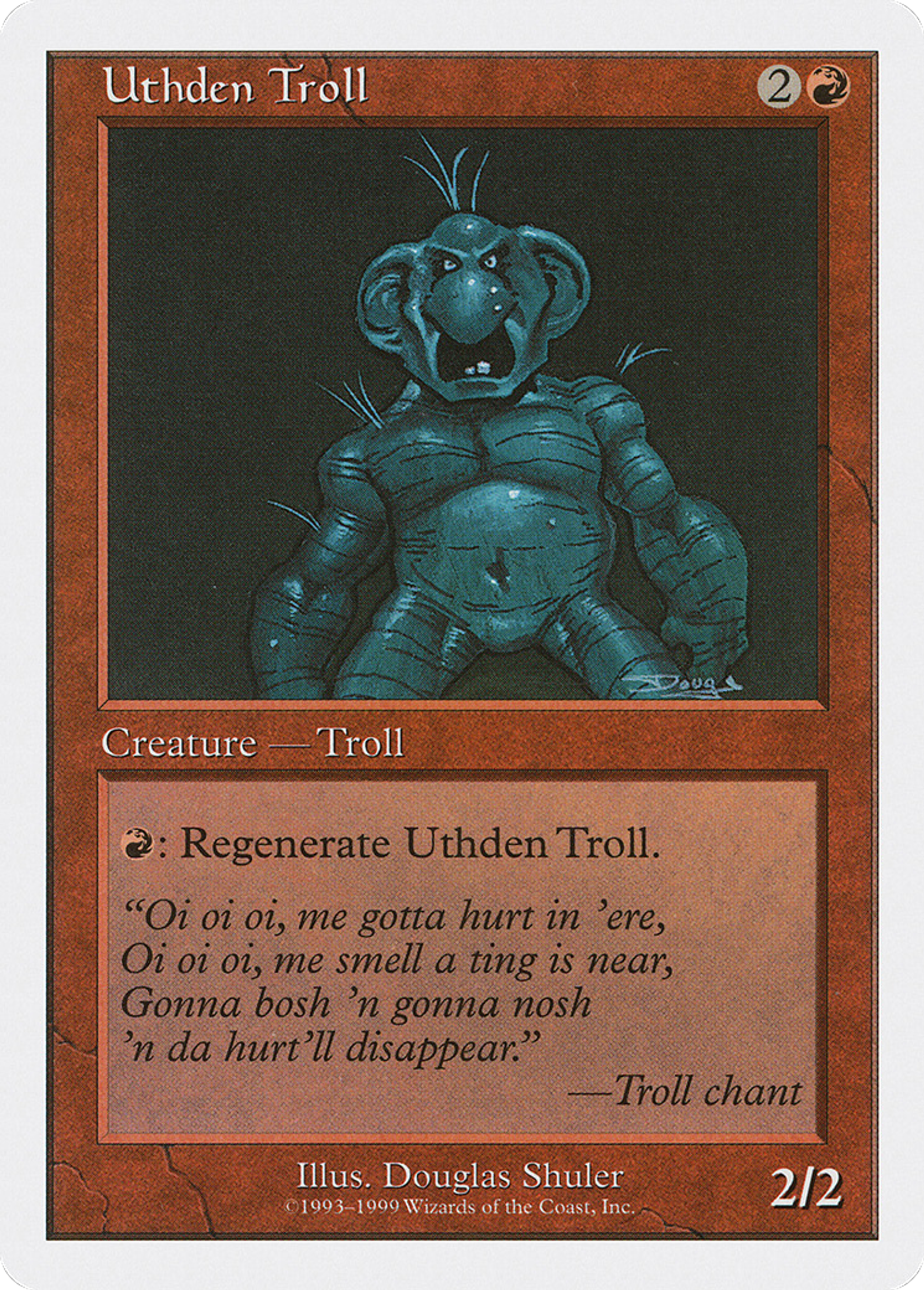 Troll d'Uthden — Battle Royale Box Set — Magic: The Gathering