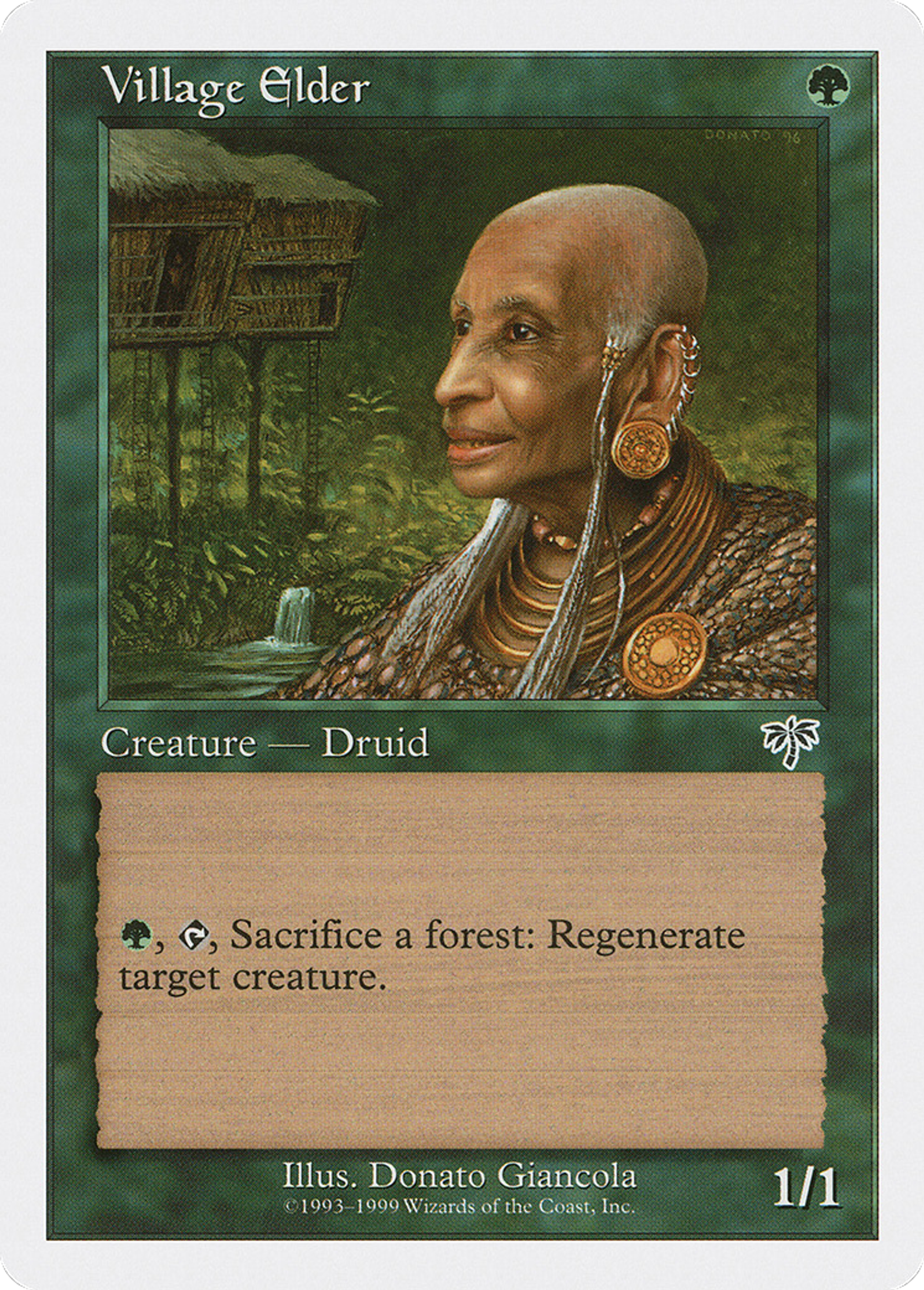 Ancien du village — Battle Royale Box Set — Magic: The Gathering