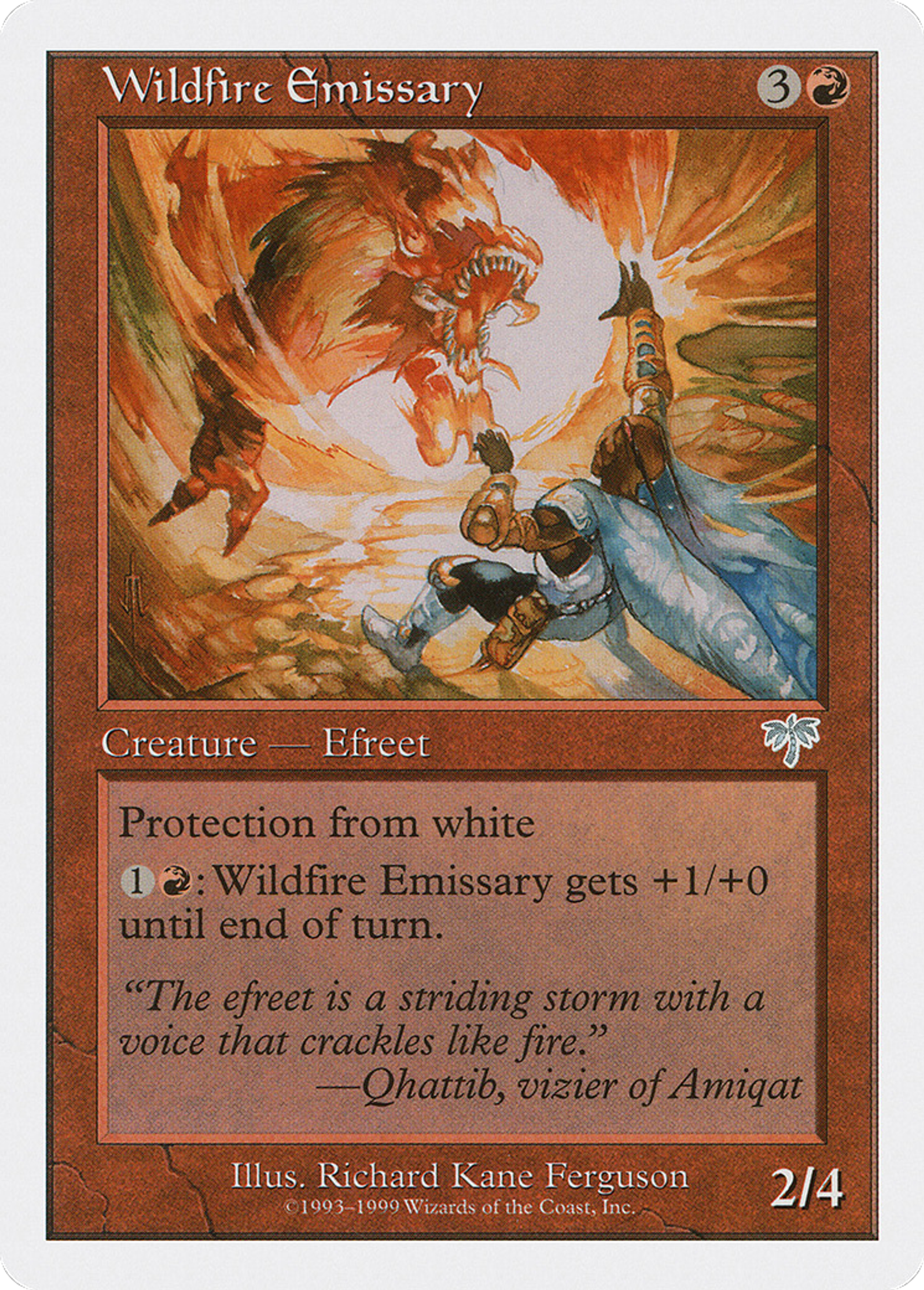 Wildfire Emissary — Battle Royale Box Set — Magic: The Gathering