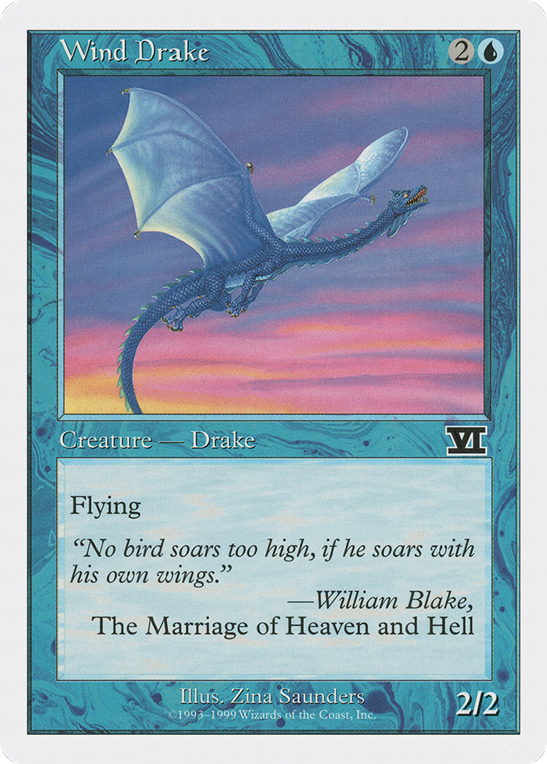 Wind Drake — Battle Royale Box Set — Magic: The Gathering