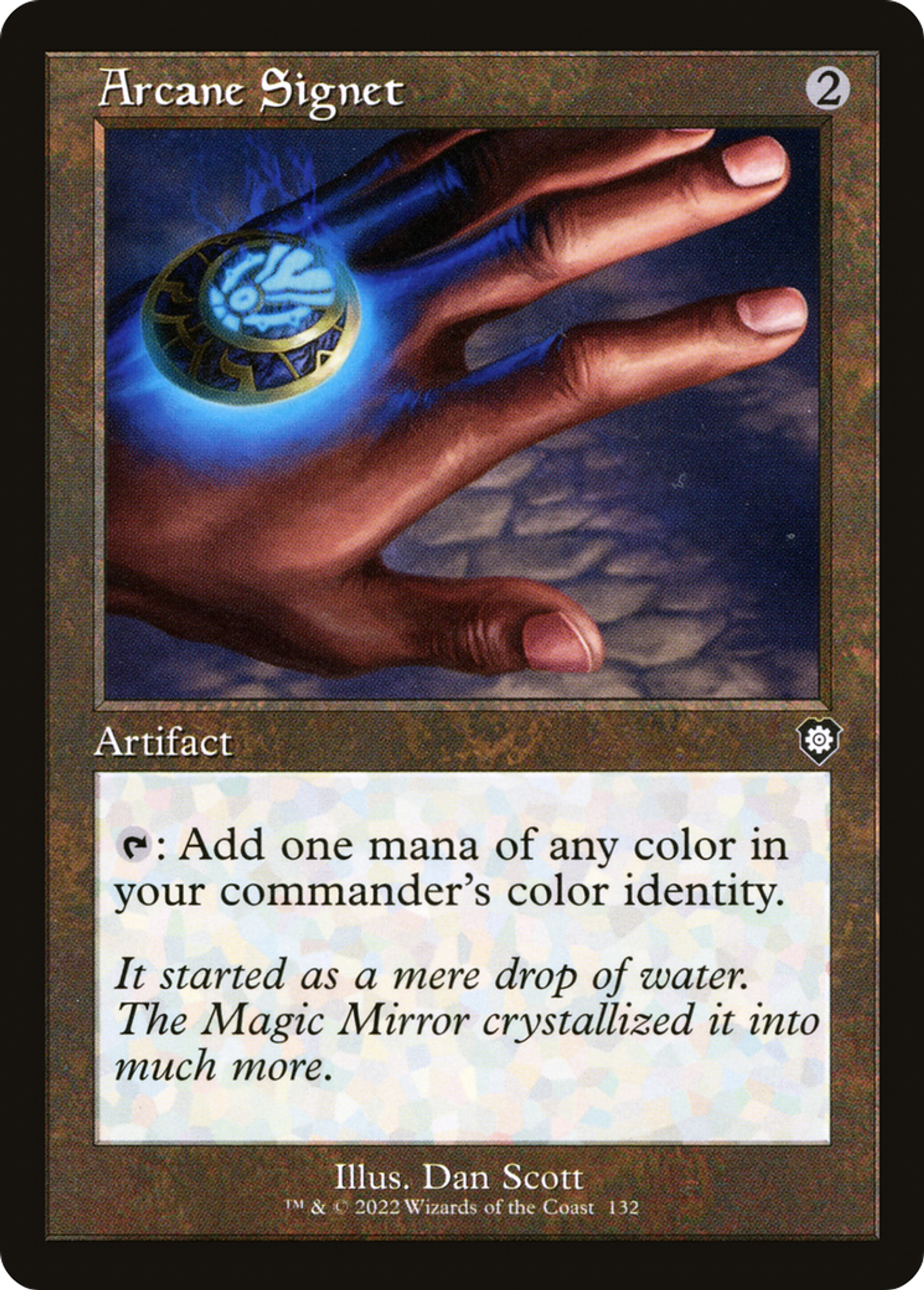 Cachet d'ésotérisme — The Brothers' War Commander — Magic: The Gathering