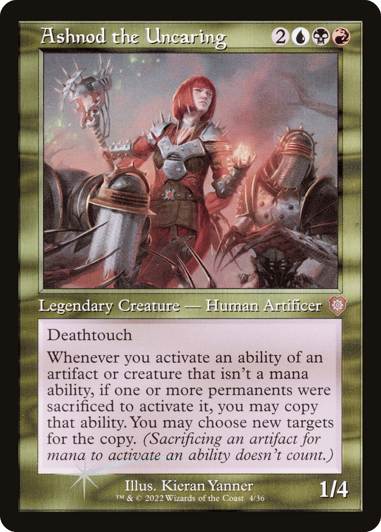 Ashnod the Uncaring — The Brothers' War Commander — Magic: The Gathering