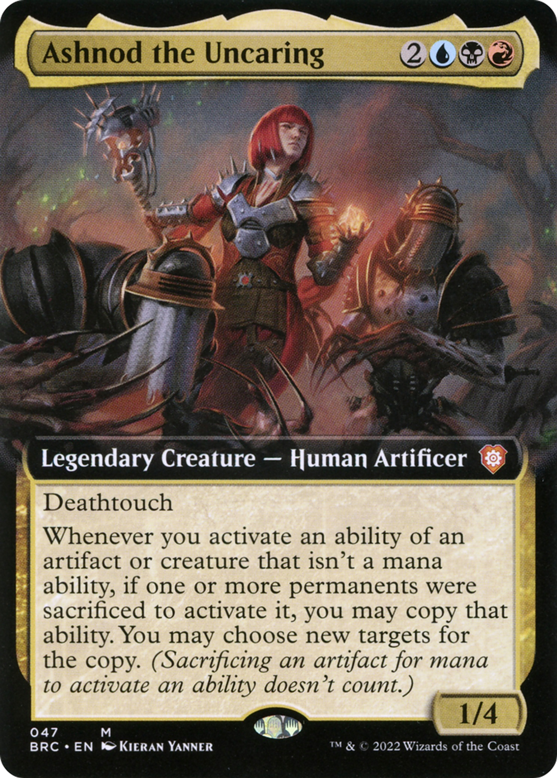 Ashnod the Uncaring — The Brothers' War Commander — Magic: The Gathering