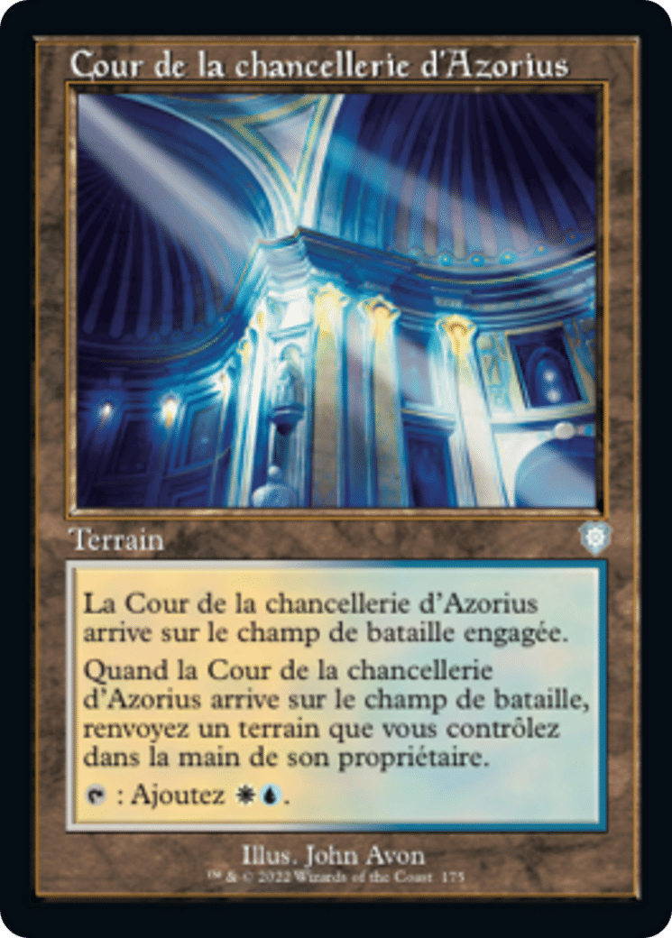 Cour de la chancellerie d'Azorius — The Brothers' War Commander — Magic: The Gathering