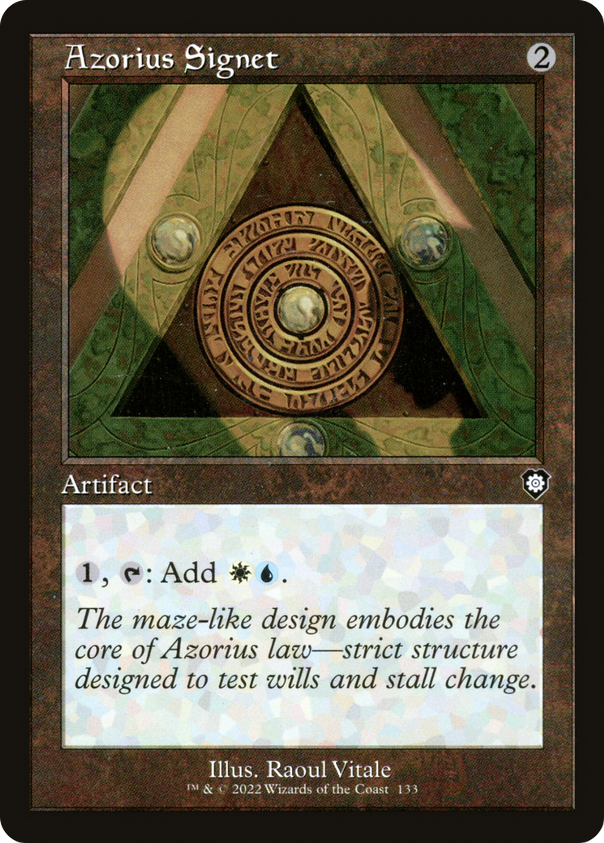 Cachet d'Azorius — The Brothers' War Commander — Magic: The Gathering
