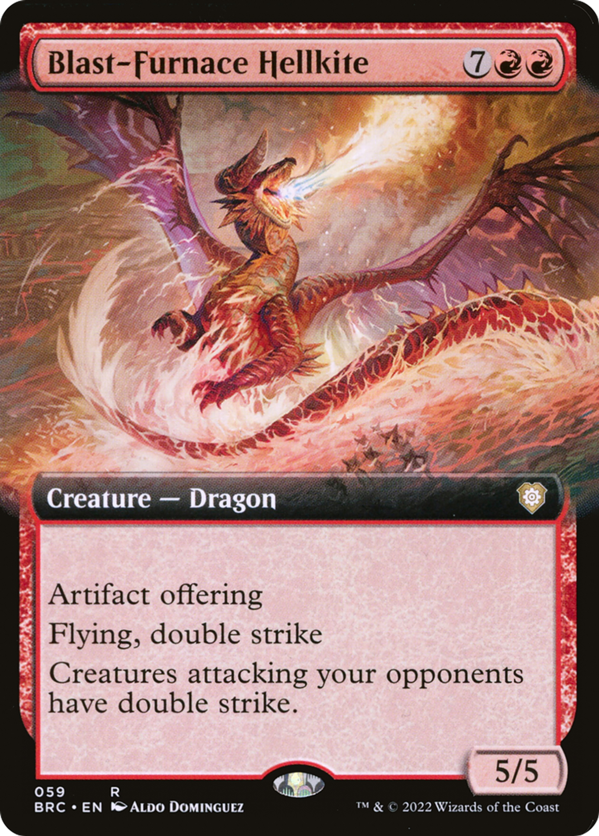 Blast-Furnace Hellkite — The Brothers' War Commander — Magic: The Gathering